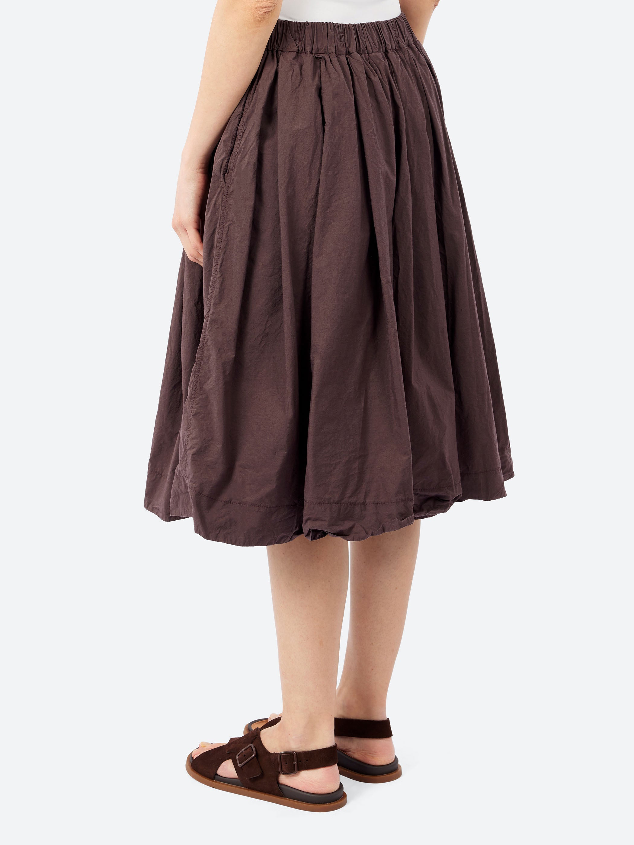 Pleated Short Skirt TC