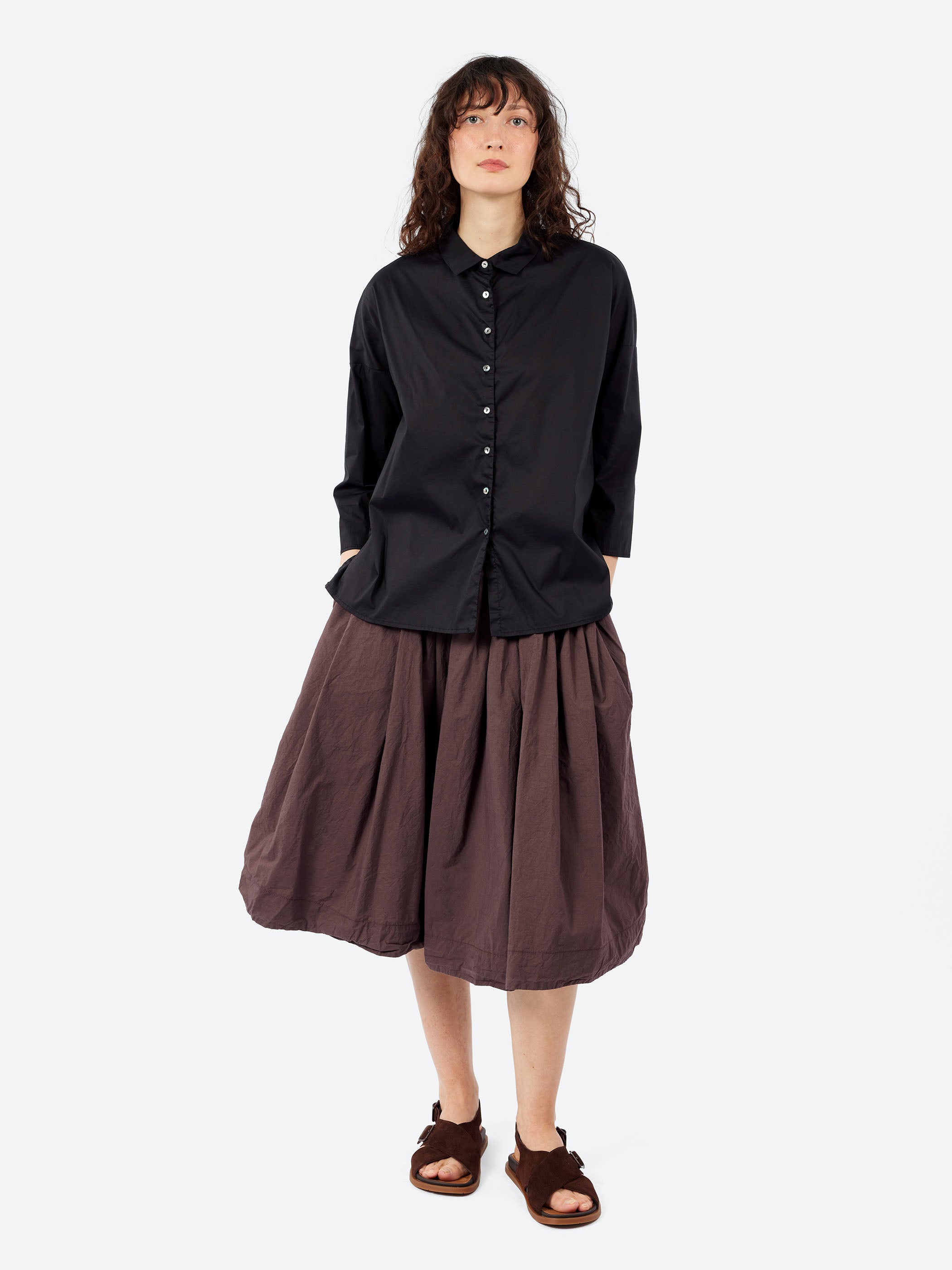 Pleated Short Skirt TC