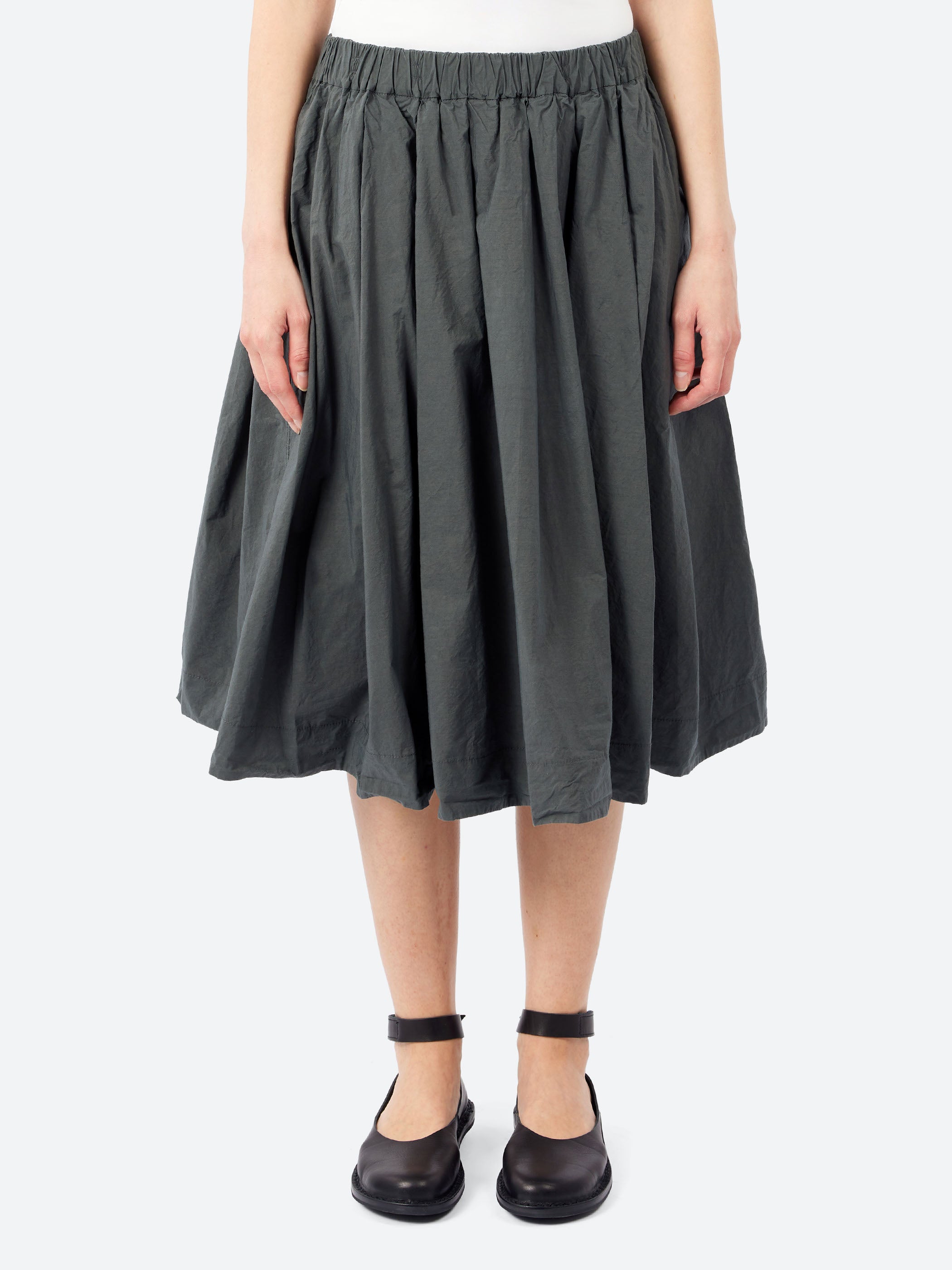 Pleated Short Skirt TC