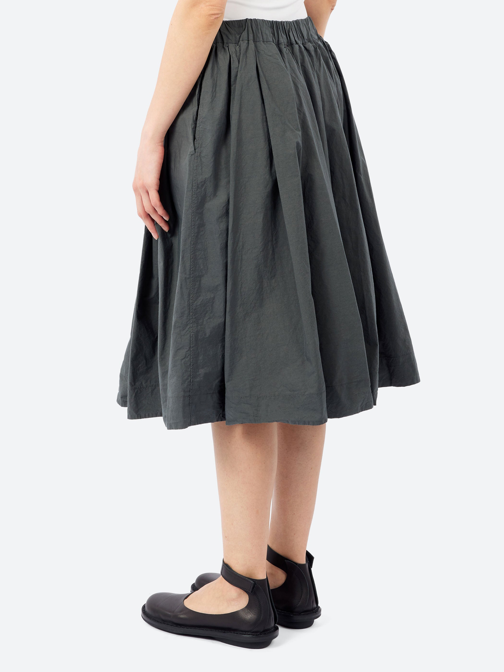 Pleated Short Skirt TC