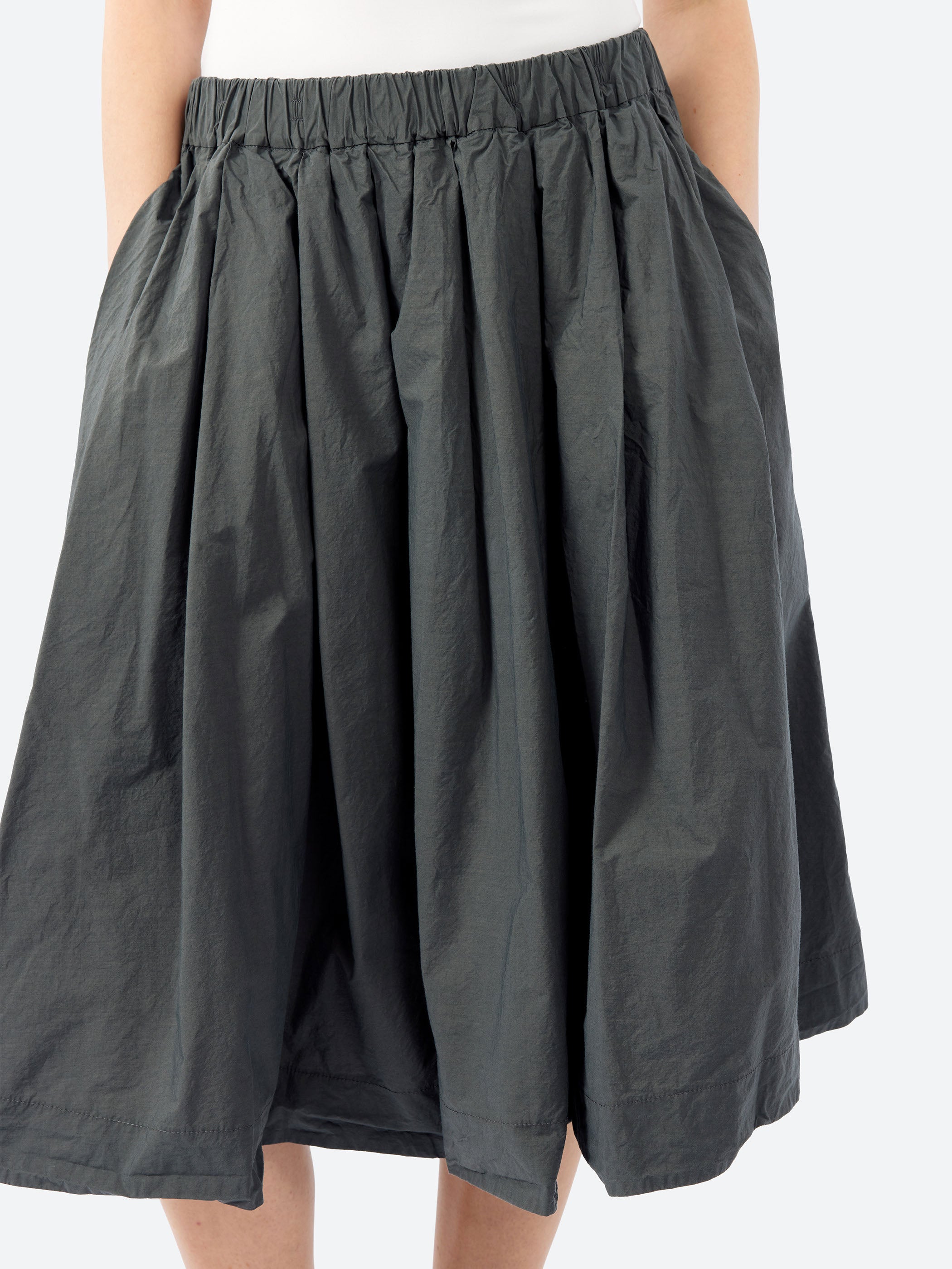 Pleated Short Skirt TC
