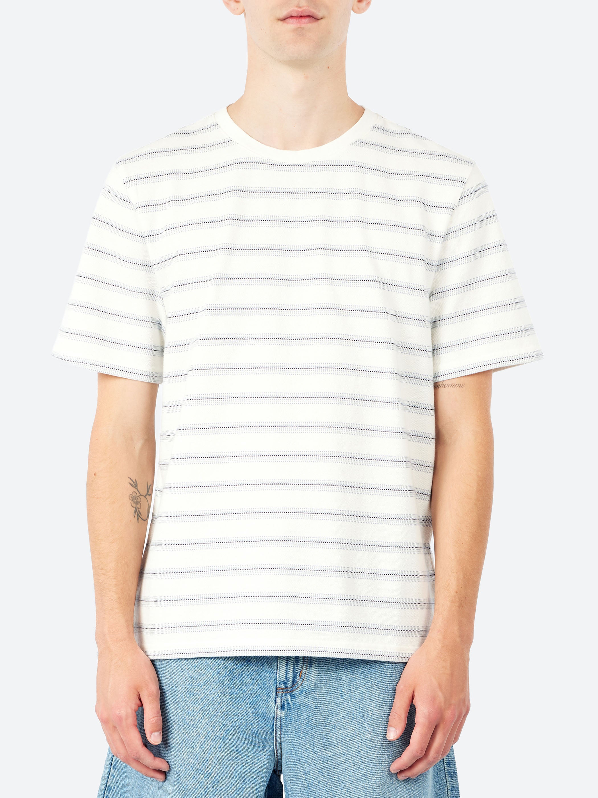 Dean Textured Stripe T-Shirt