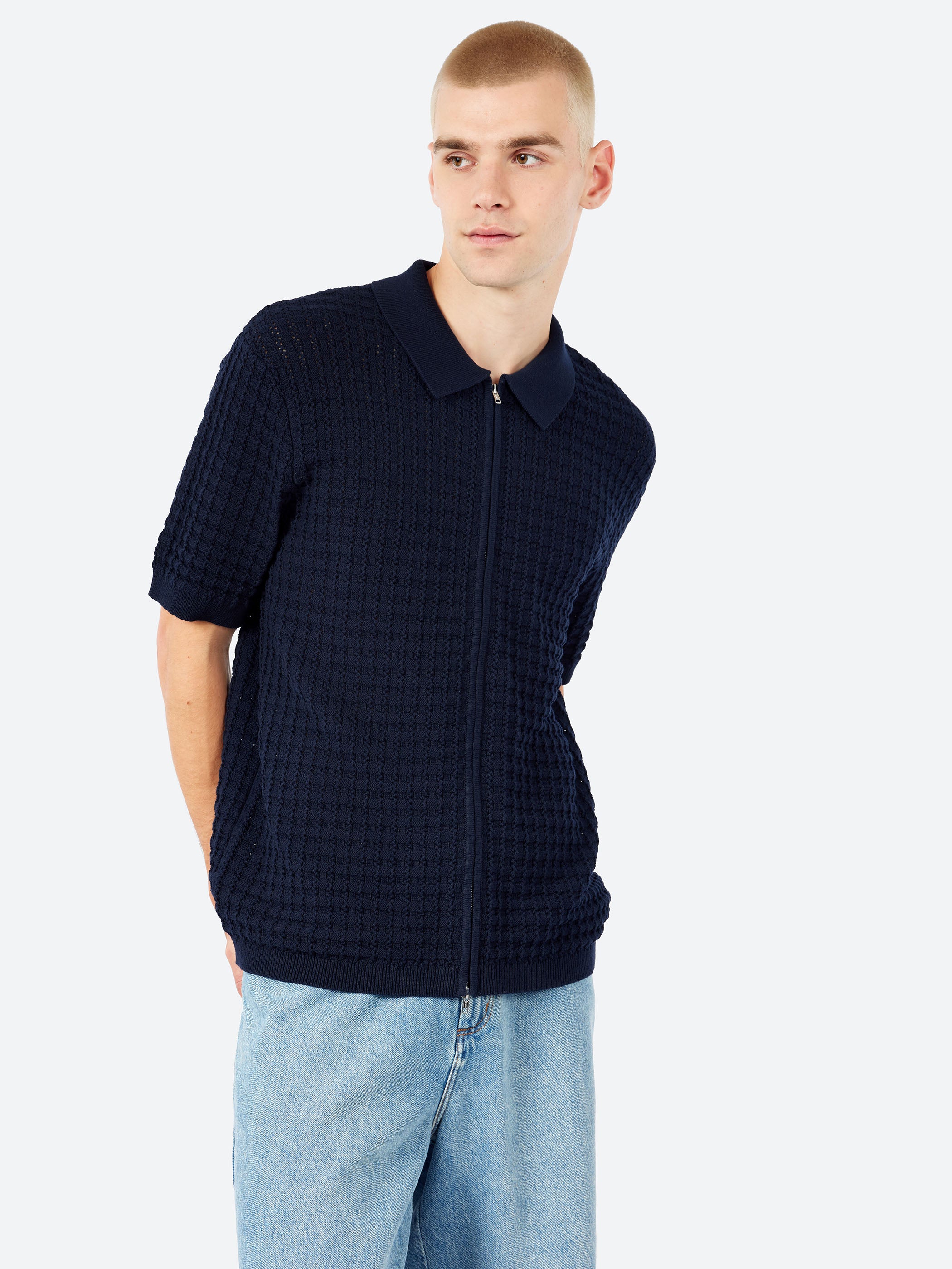 Goldie Zip Polo