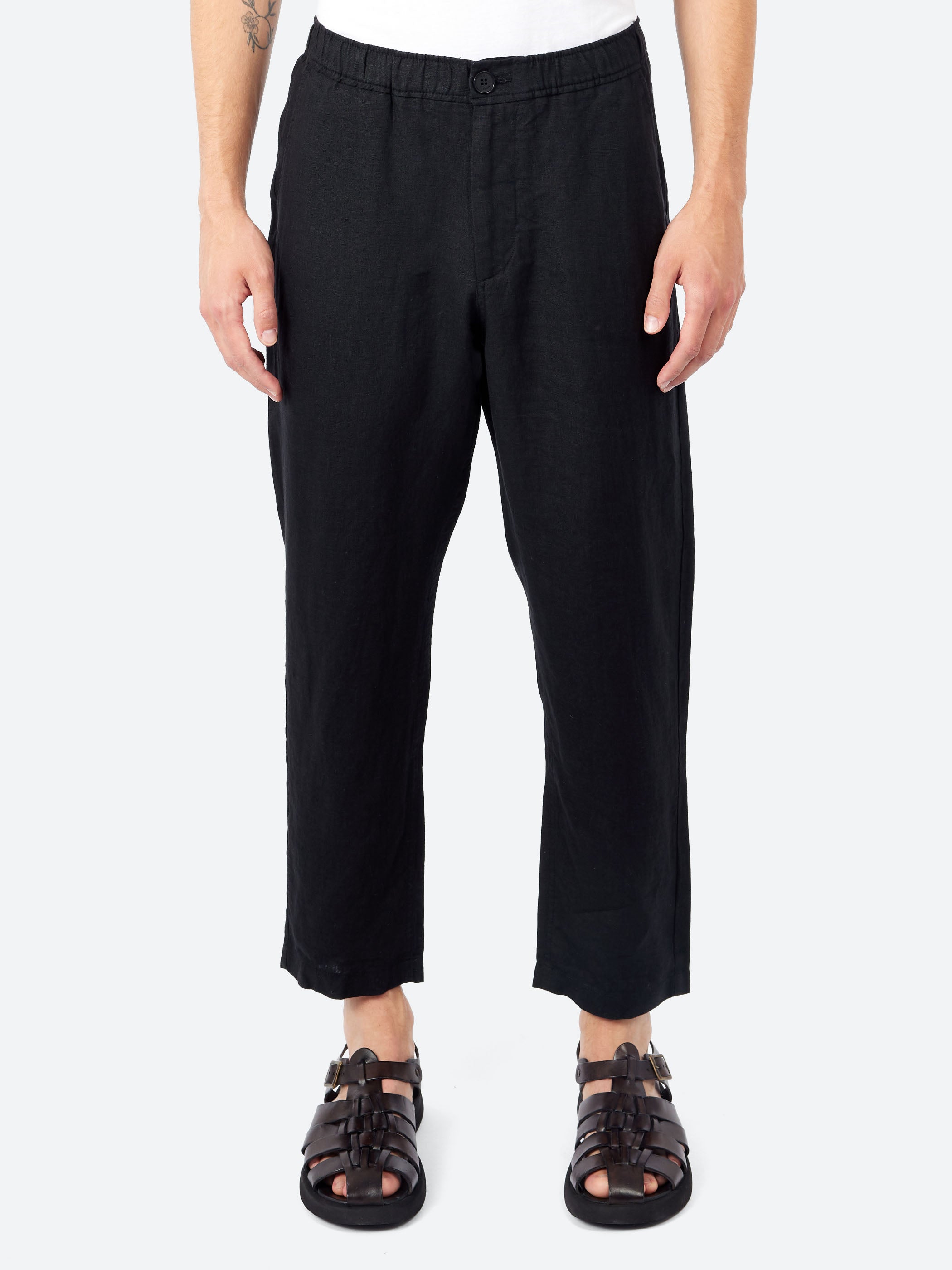 Kurt Washed Linen Trousers