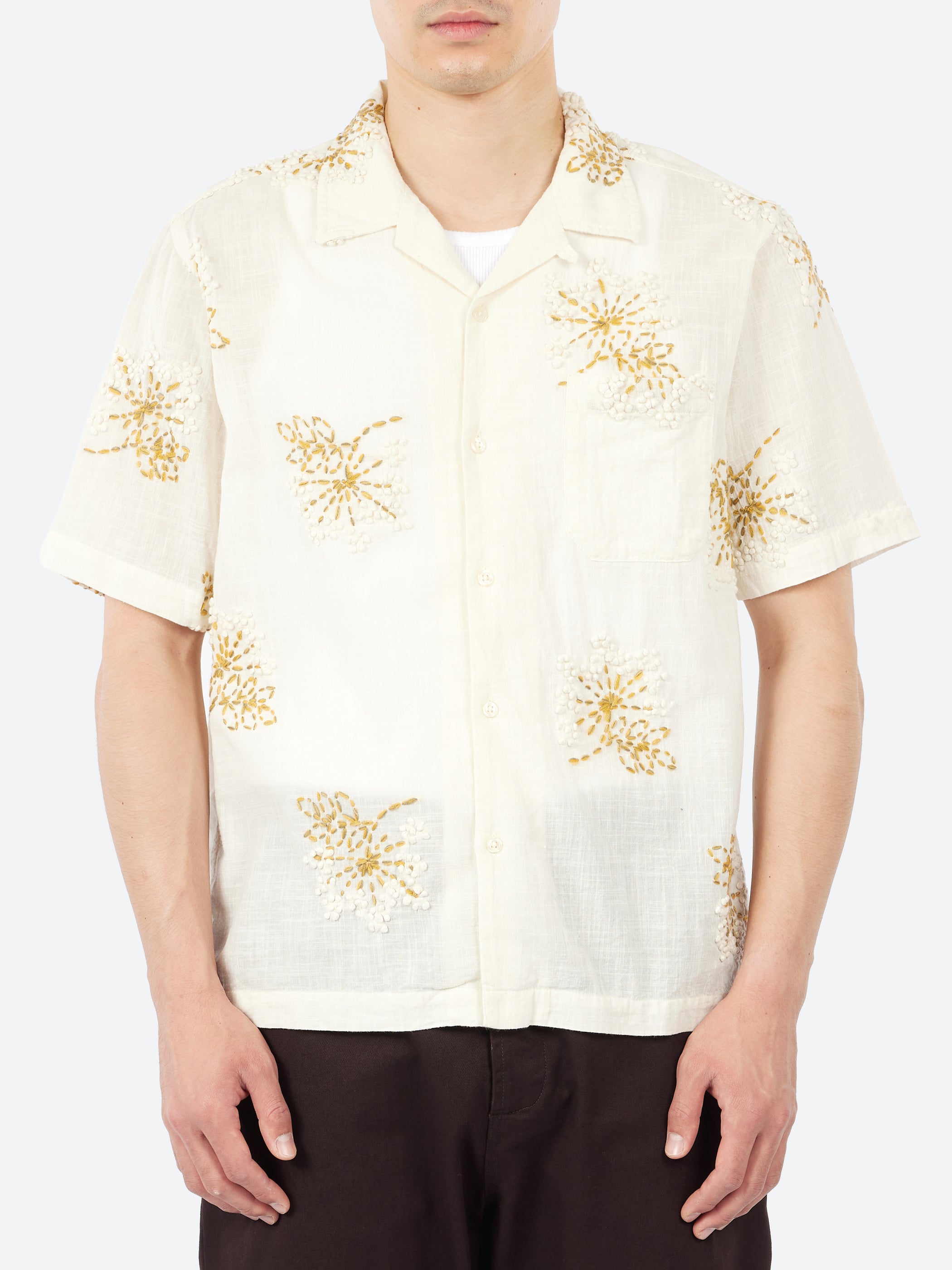 Hand Embroidered Road Shirt