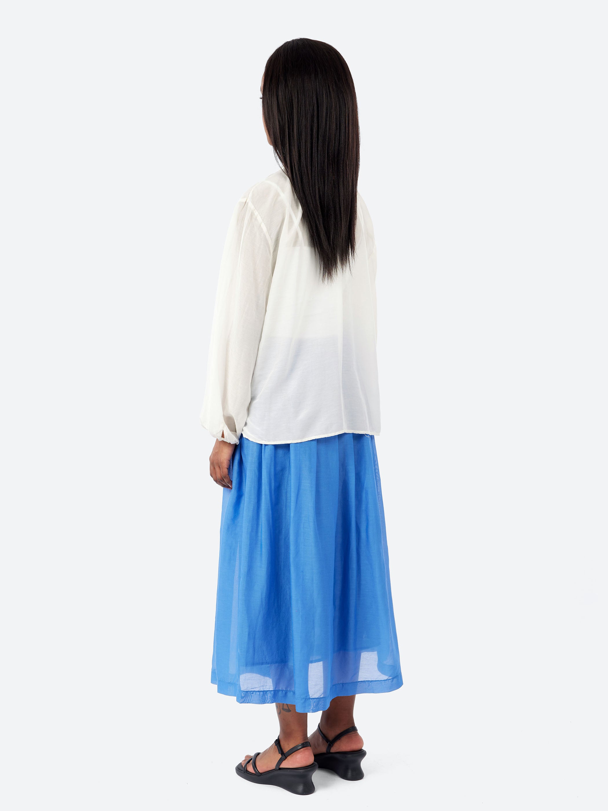 Ruffle Neck Blouse