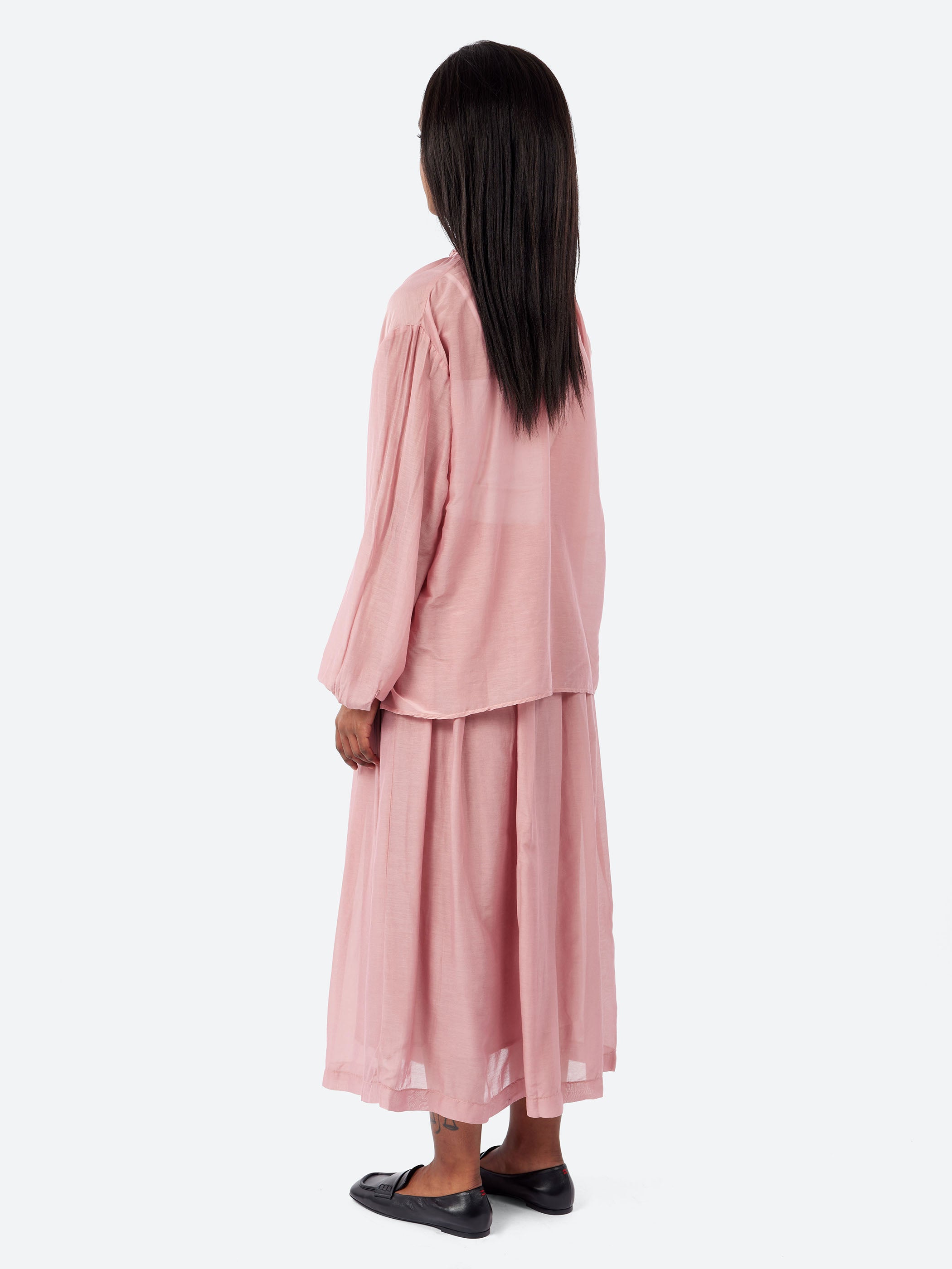 Ruffle Neck Blouse