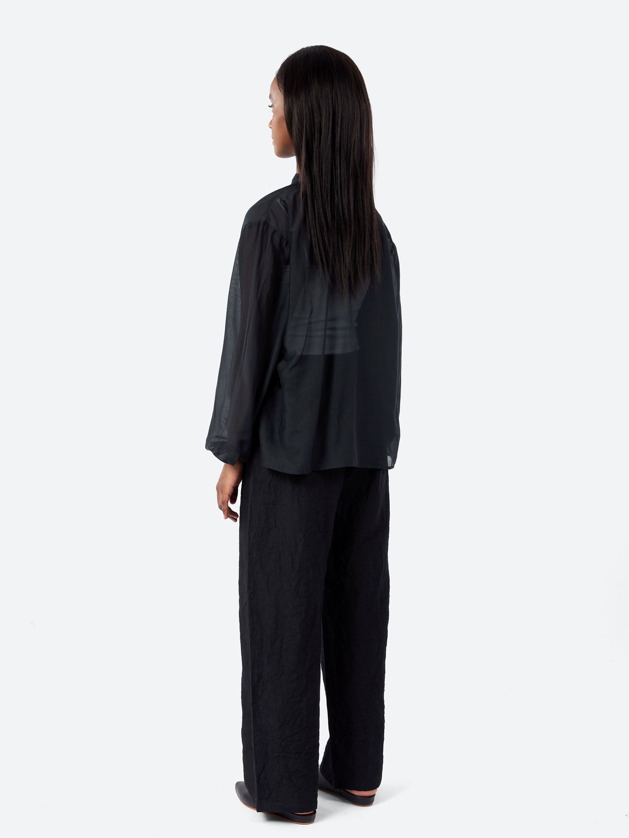 Ruffle Neck Blouse