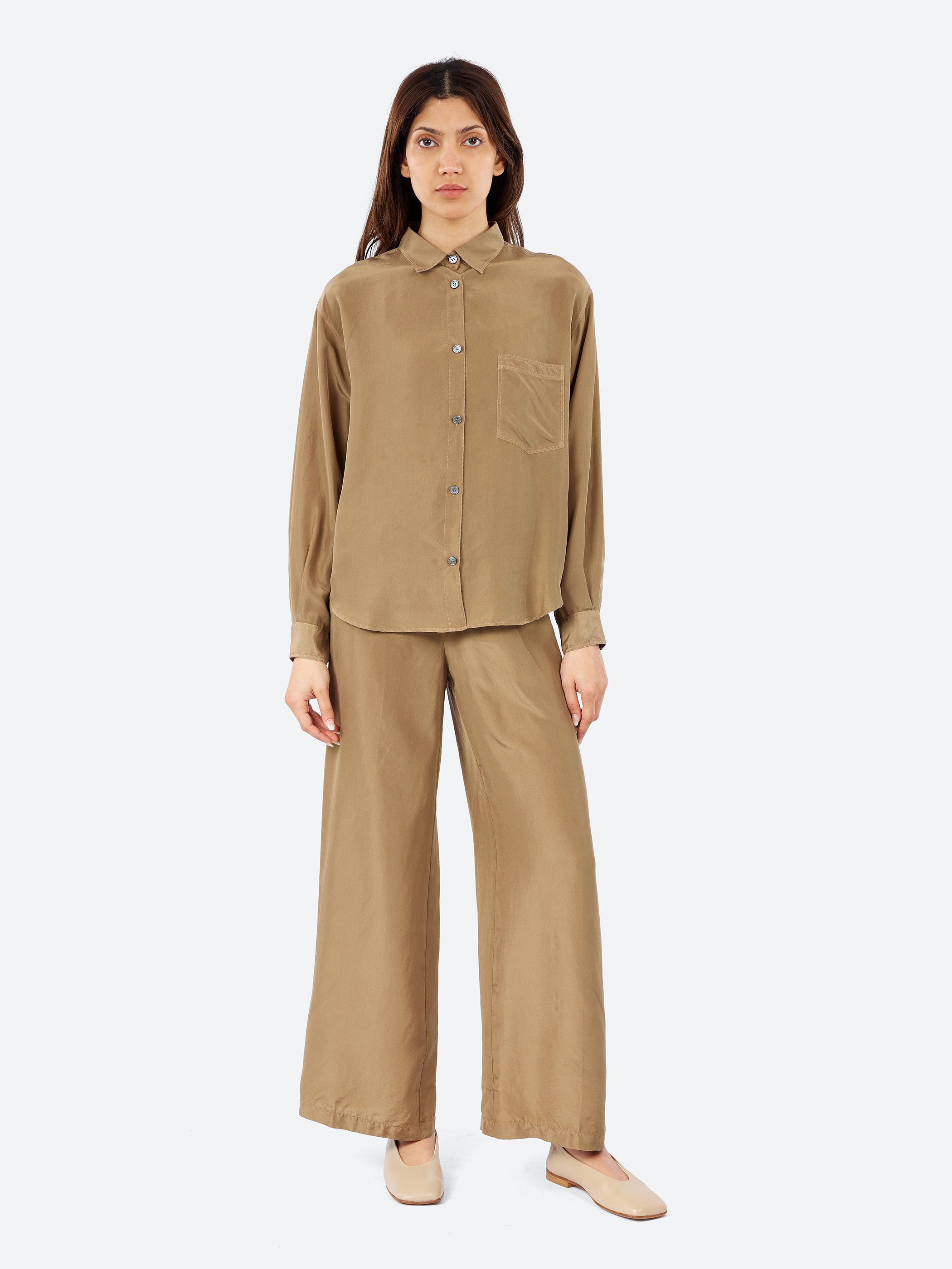 Silk Habutai Shirt