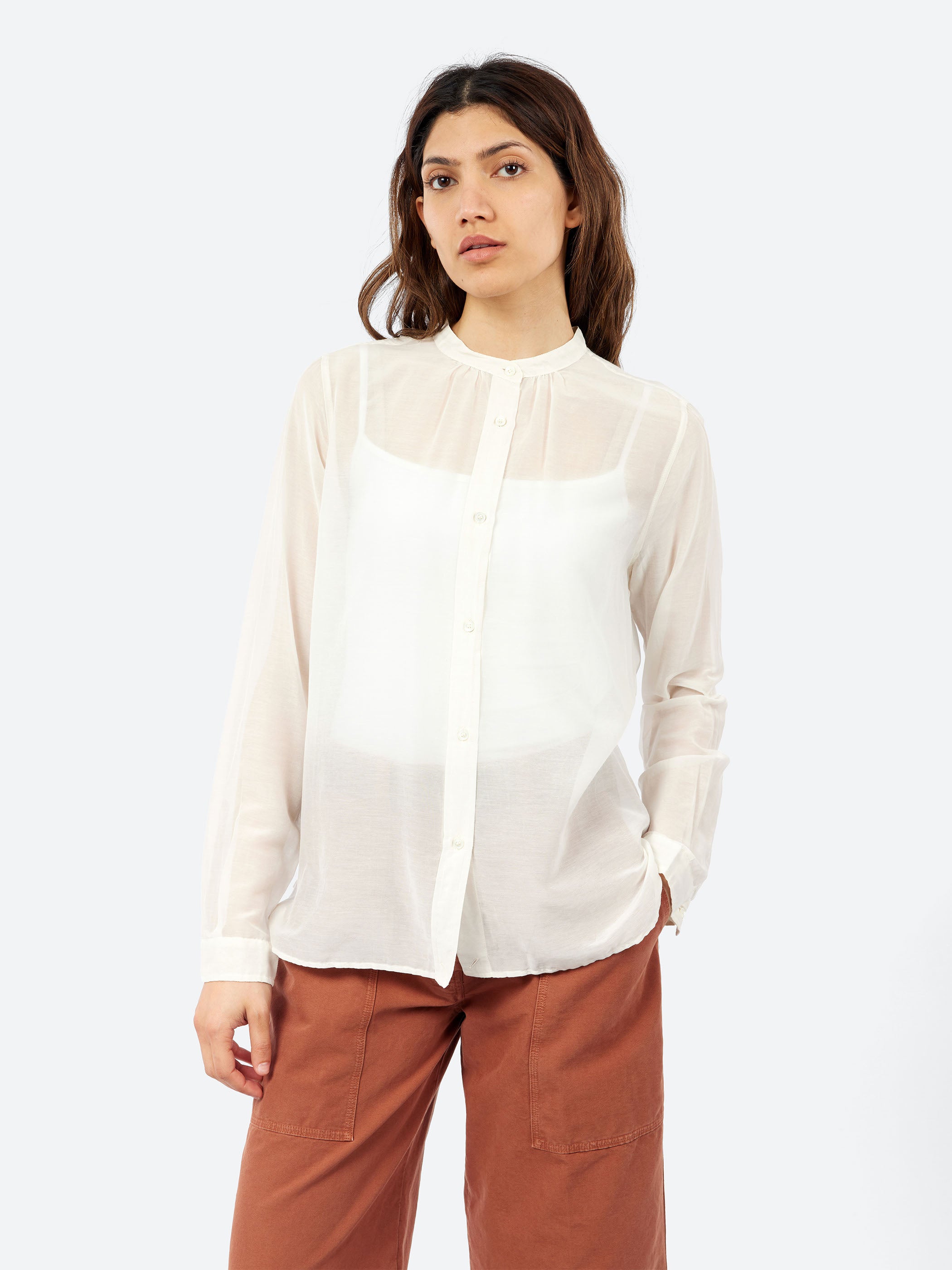 Linen and Cotton Gauze Shirt