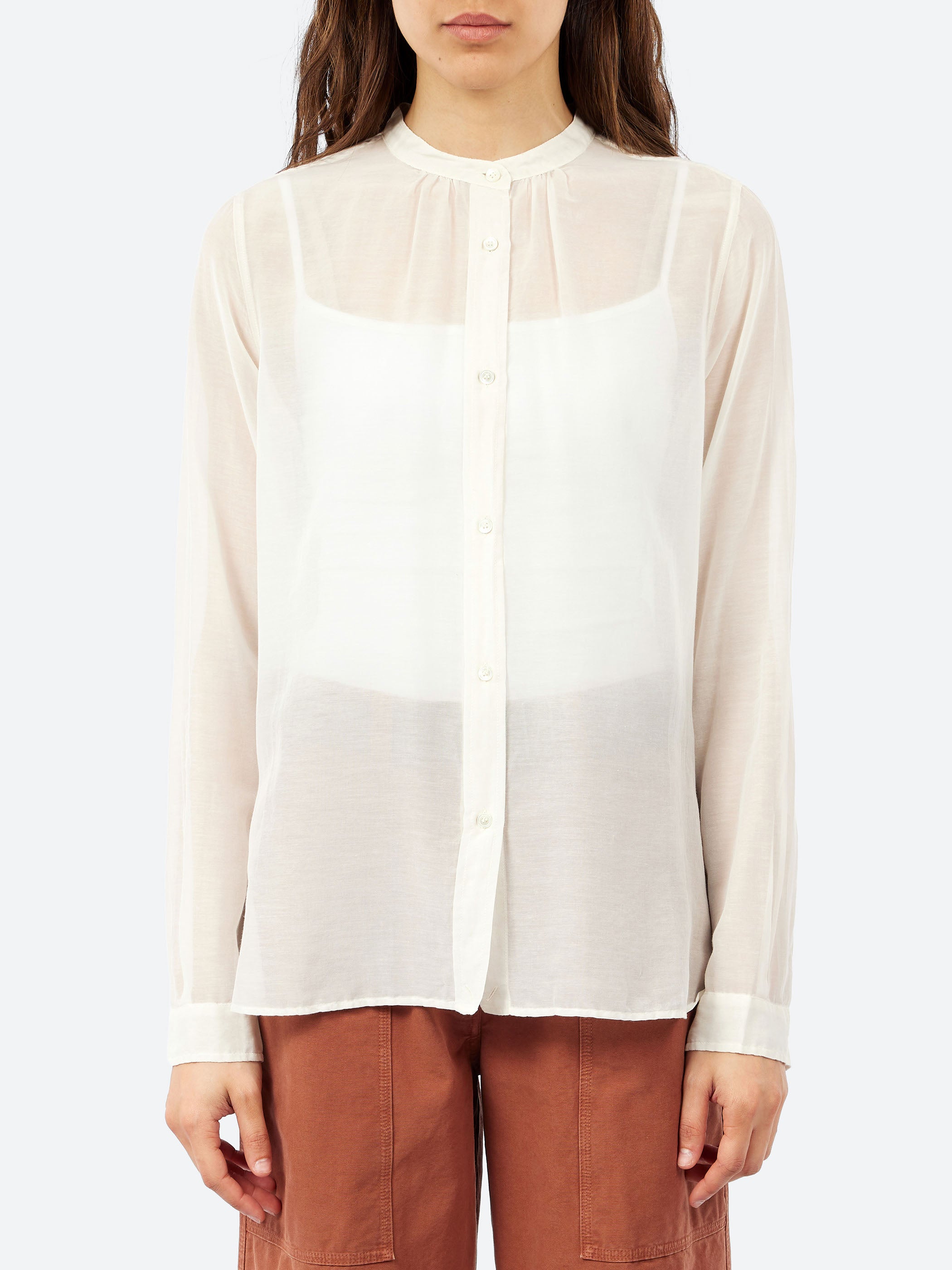 Linen and Cotton Gauze Shirt