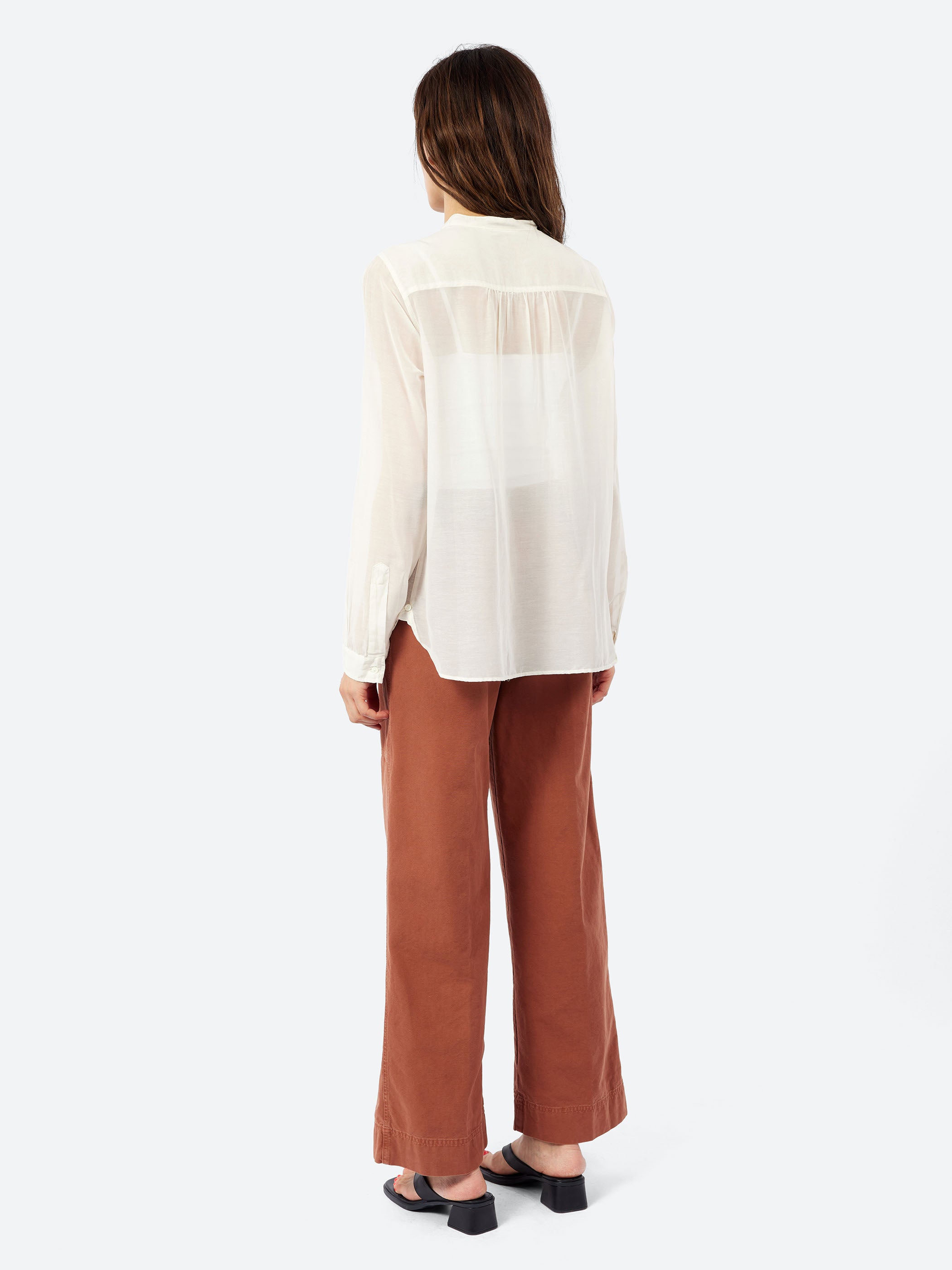 Linen and Cotton Gauze Shirt
