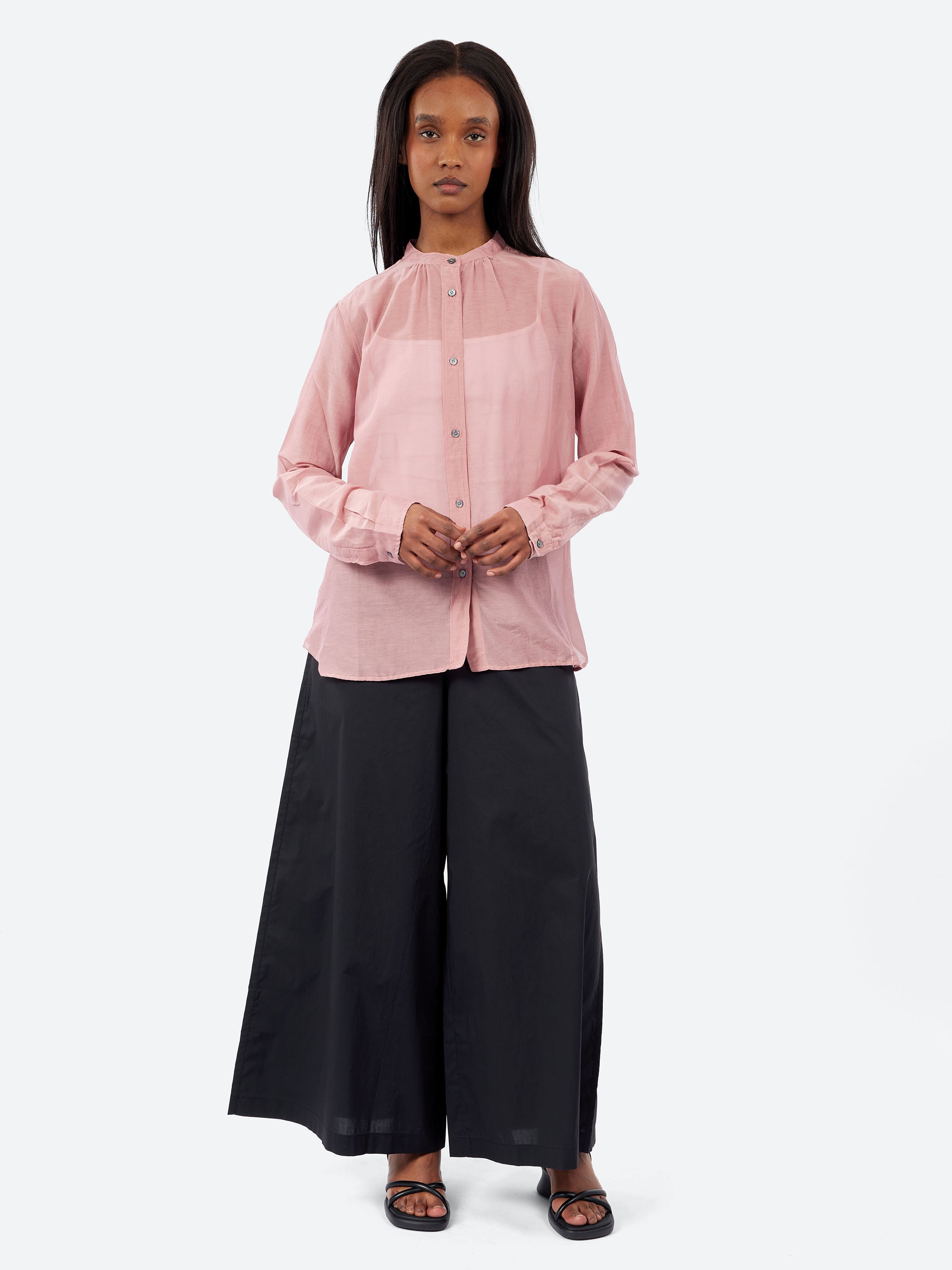 Linen and Cotton Gauze Shirt