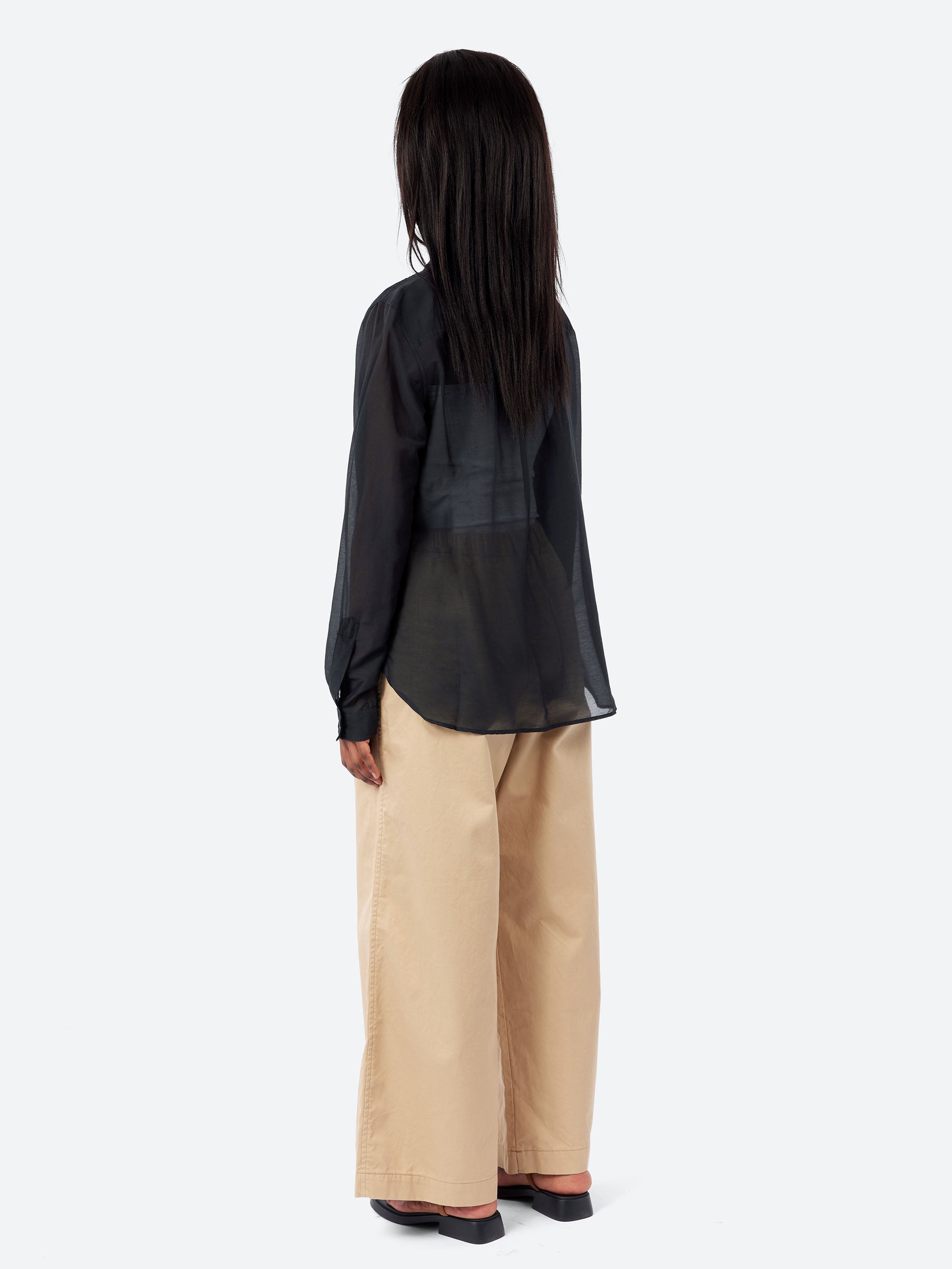Linen and Cotton Gauze Shirt