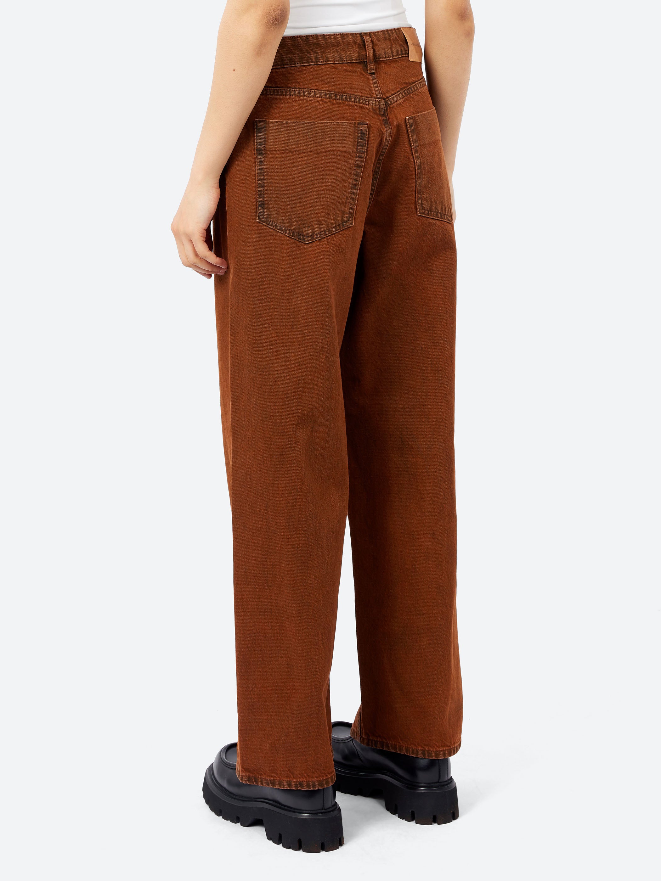 Five Pocket Dyed Jeans