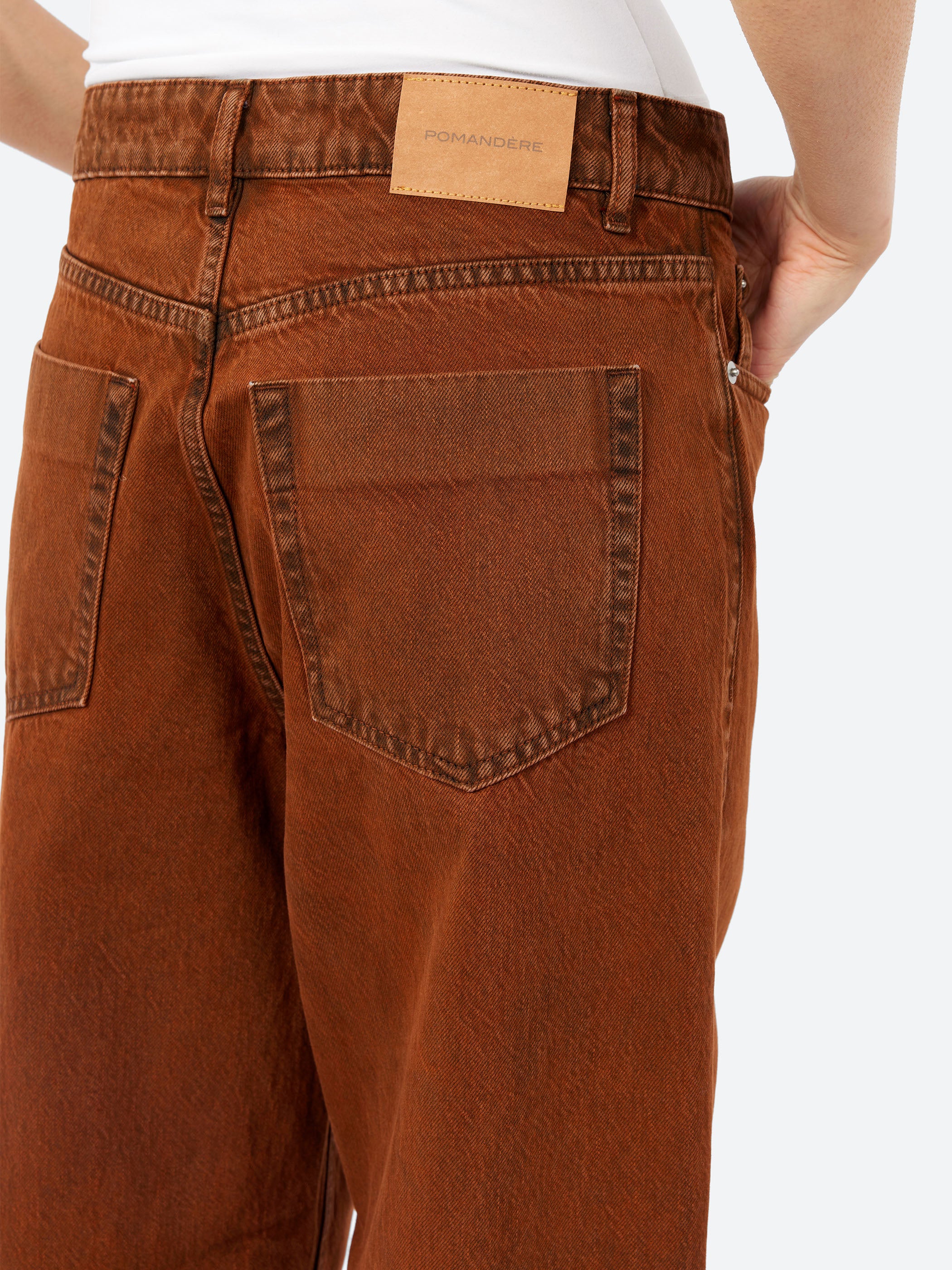 Five Pocket Dyed Jeans