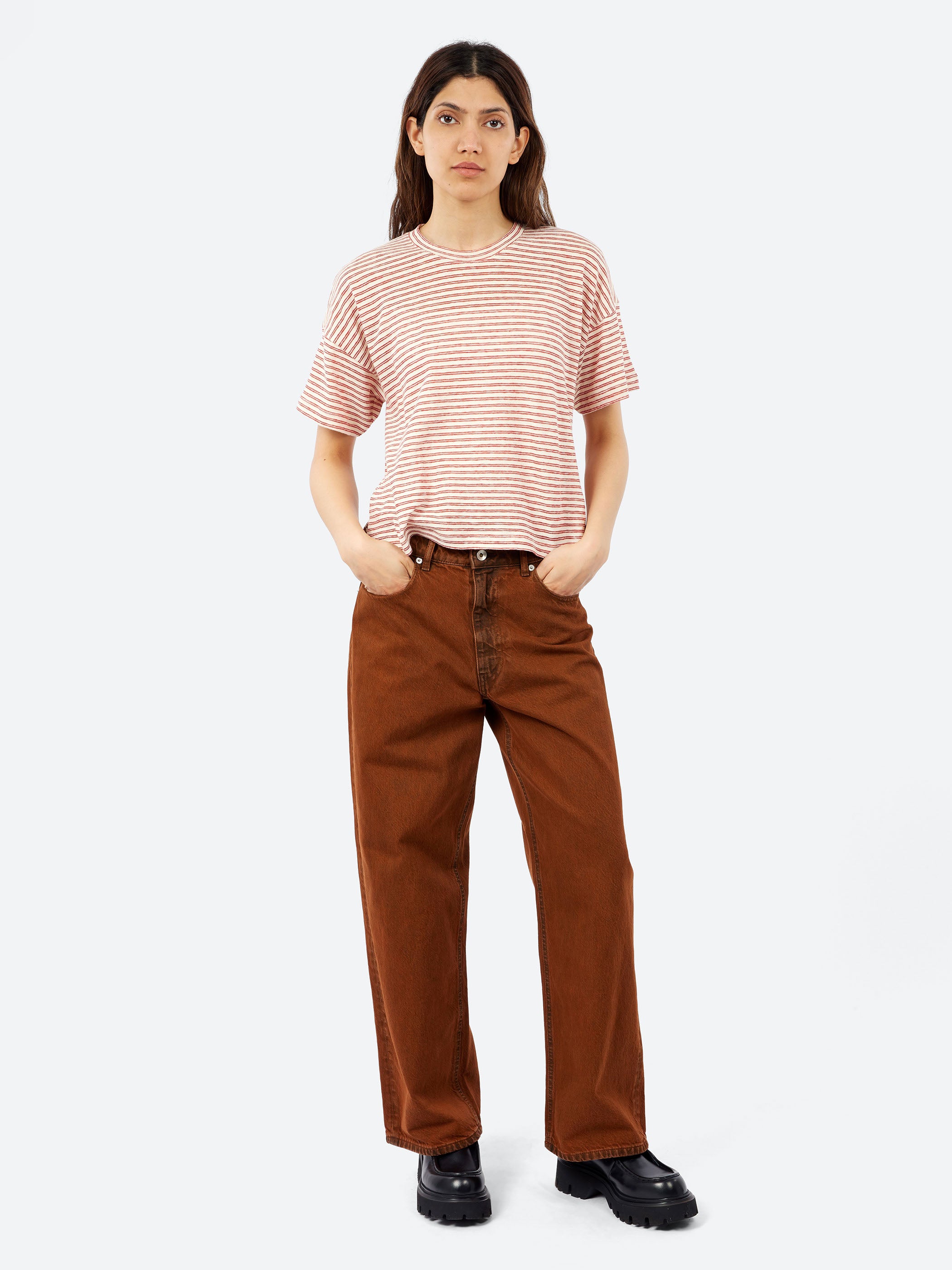 Five Pocket Dyed Jeans