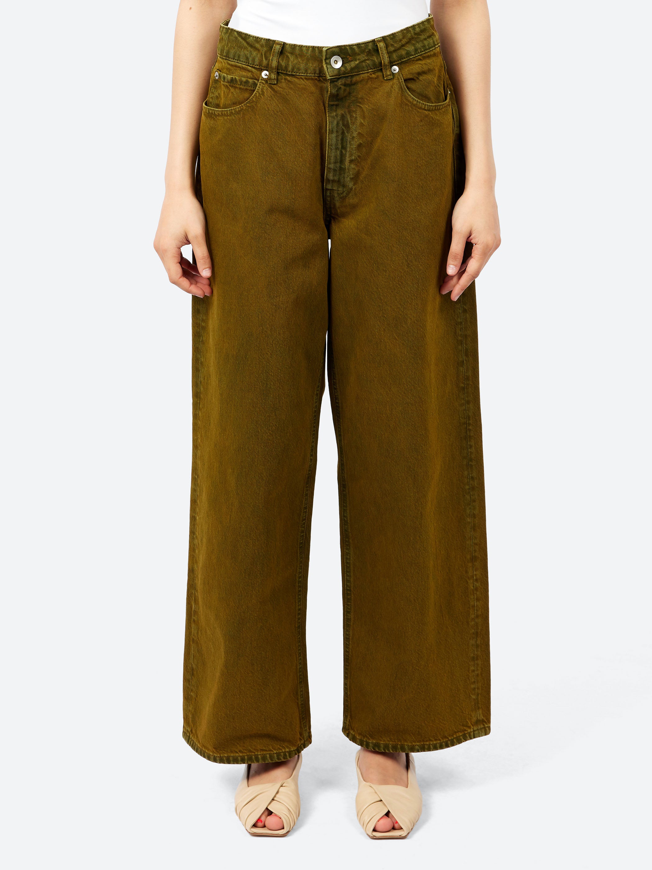 Five Pocket Dyed Jeans