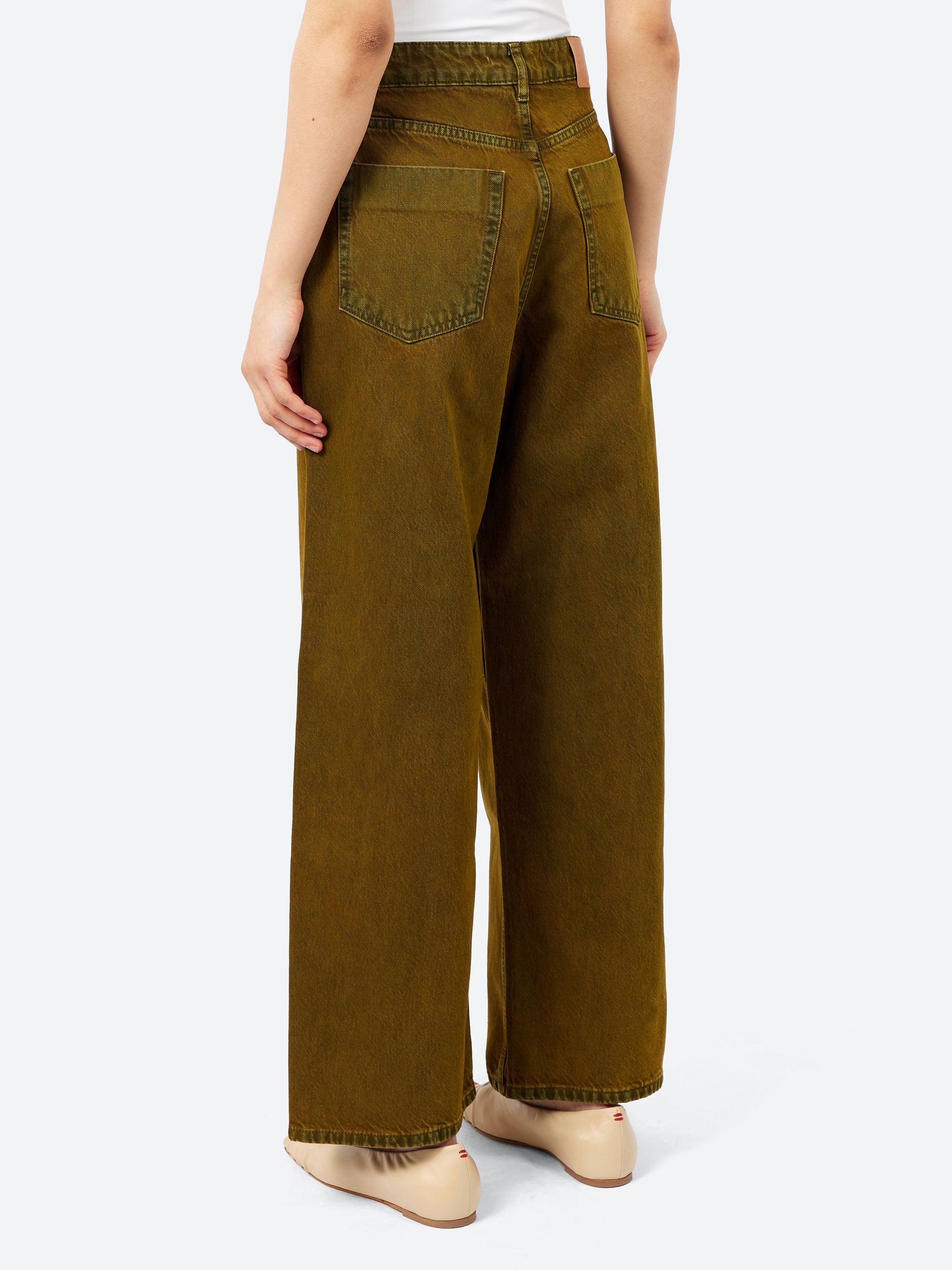 Five Pocket Dyed Jeans