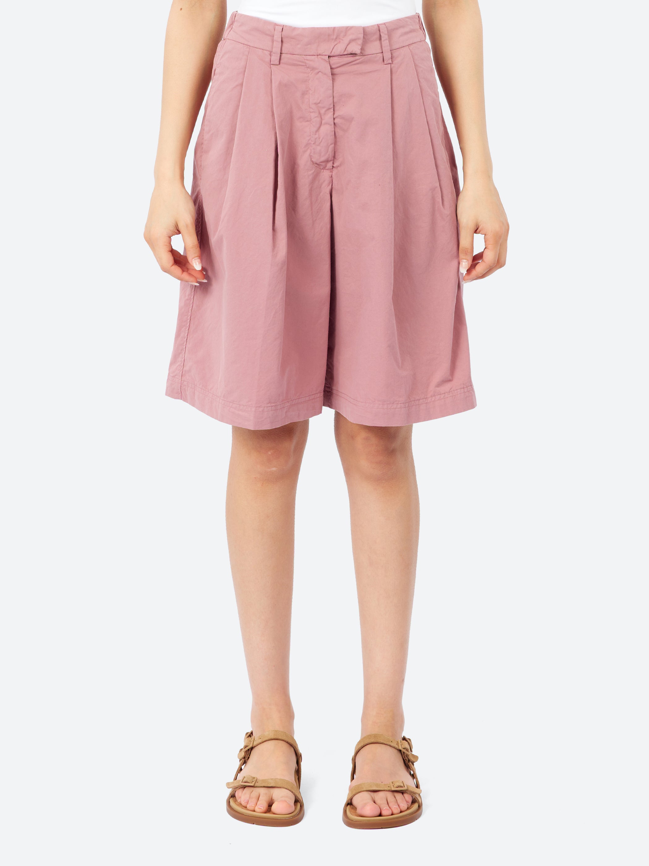 Pleated Shorts