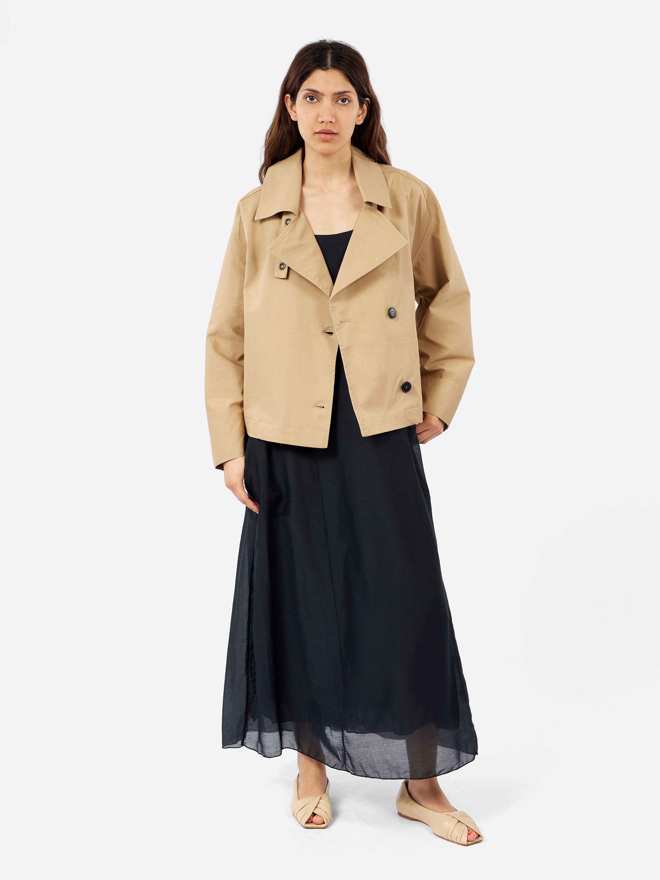 Coated Cotton Drill Coat