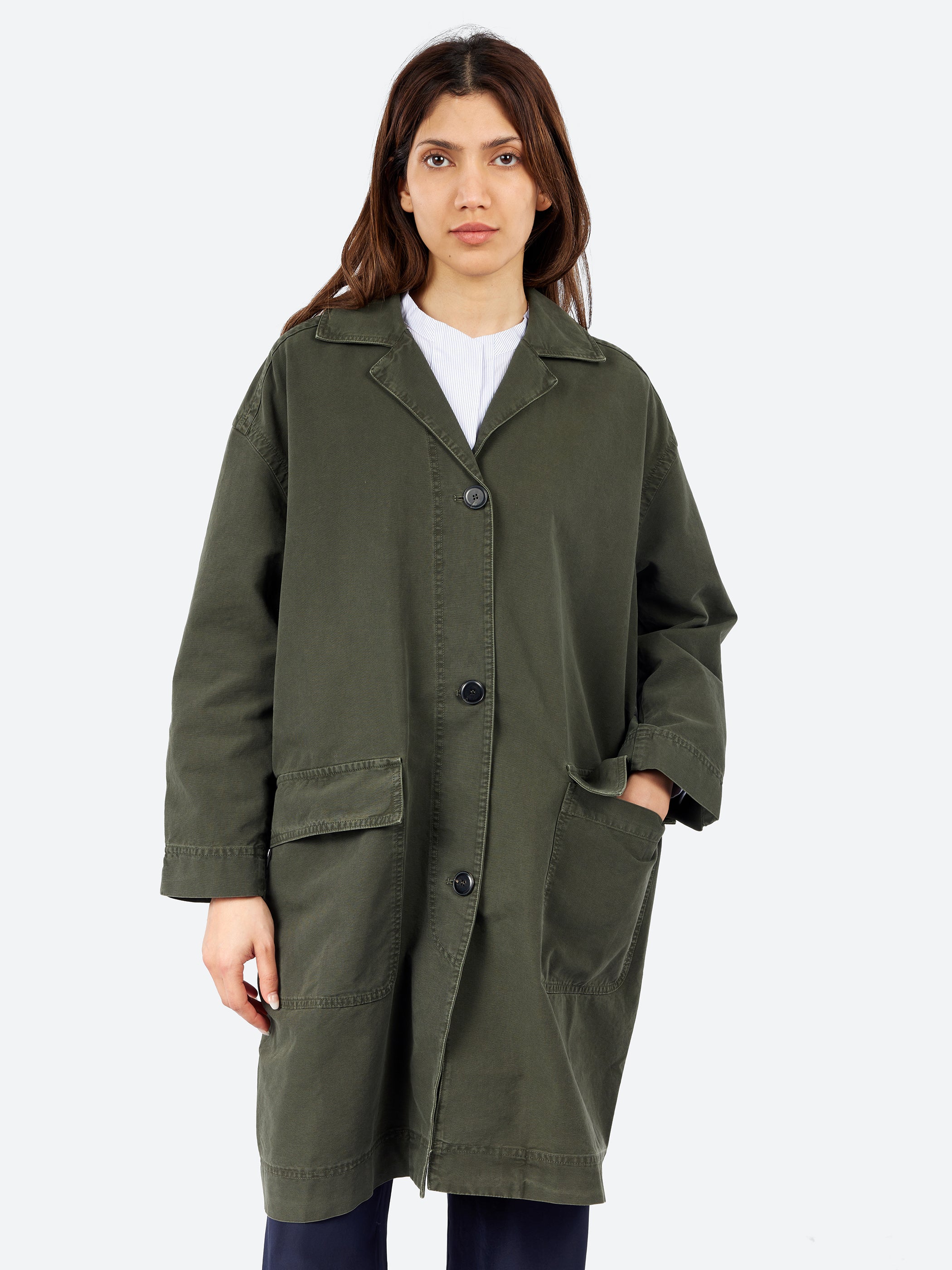 Cotton Panama Coat