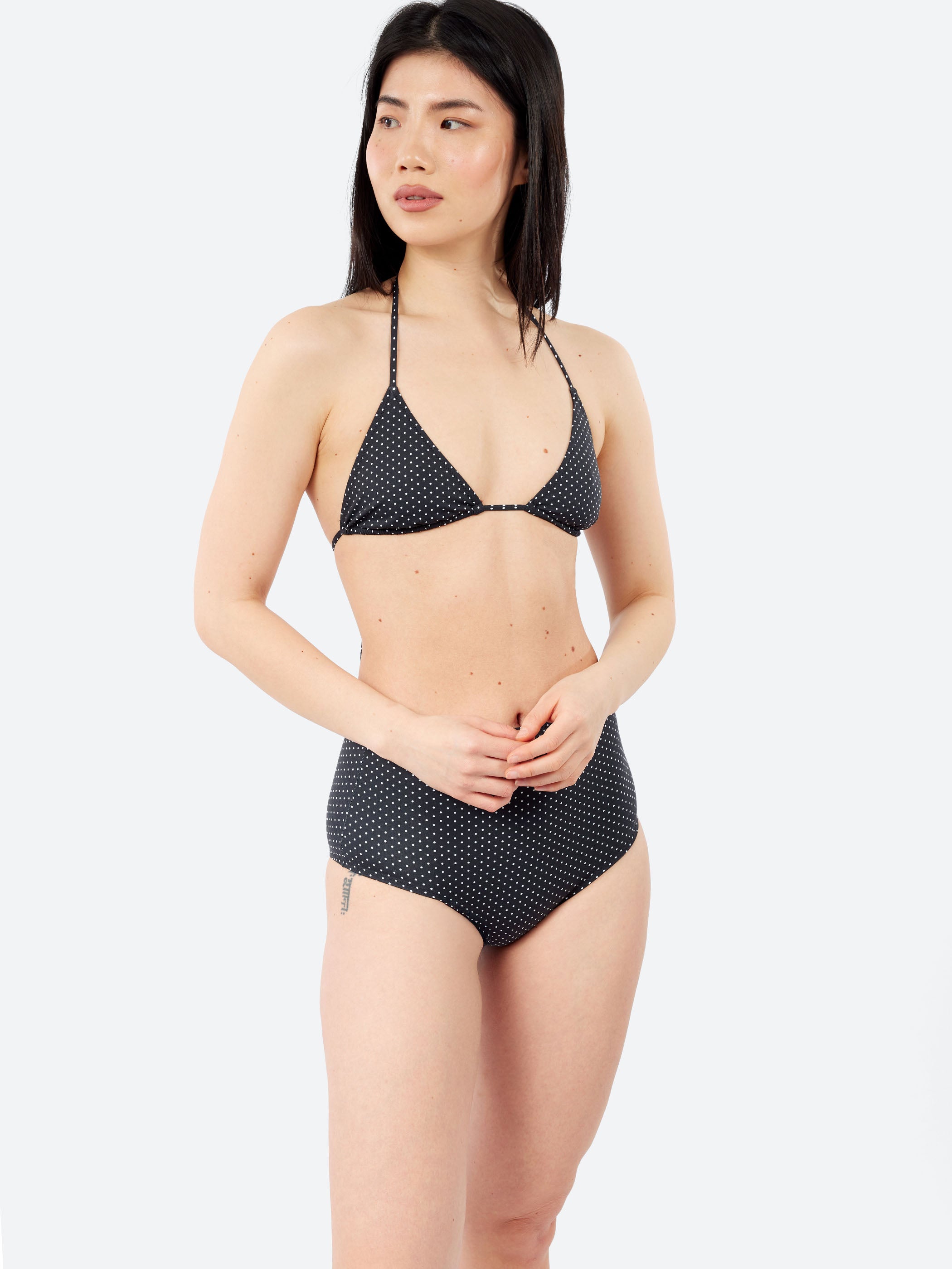 High Waist String Bikini