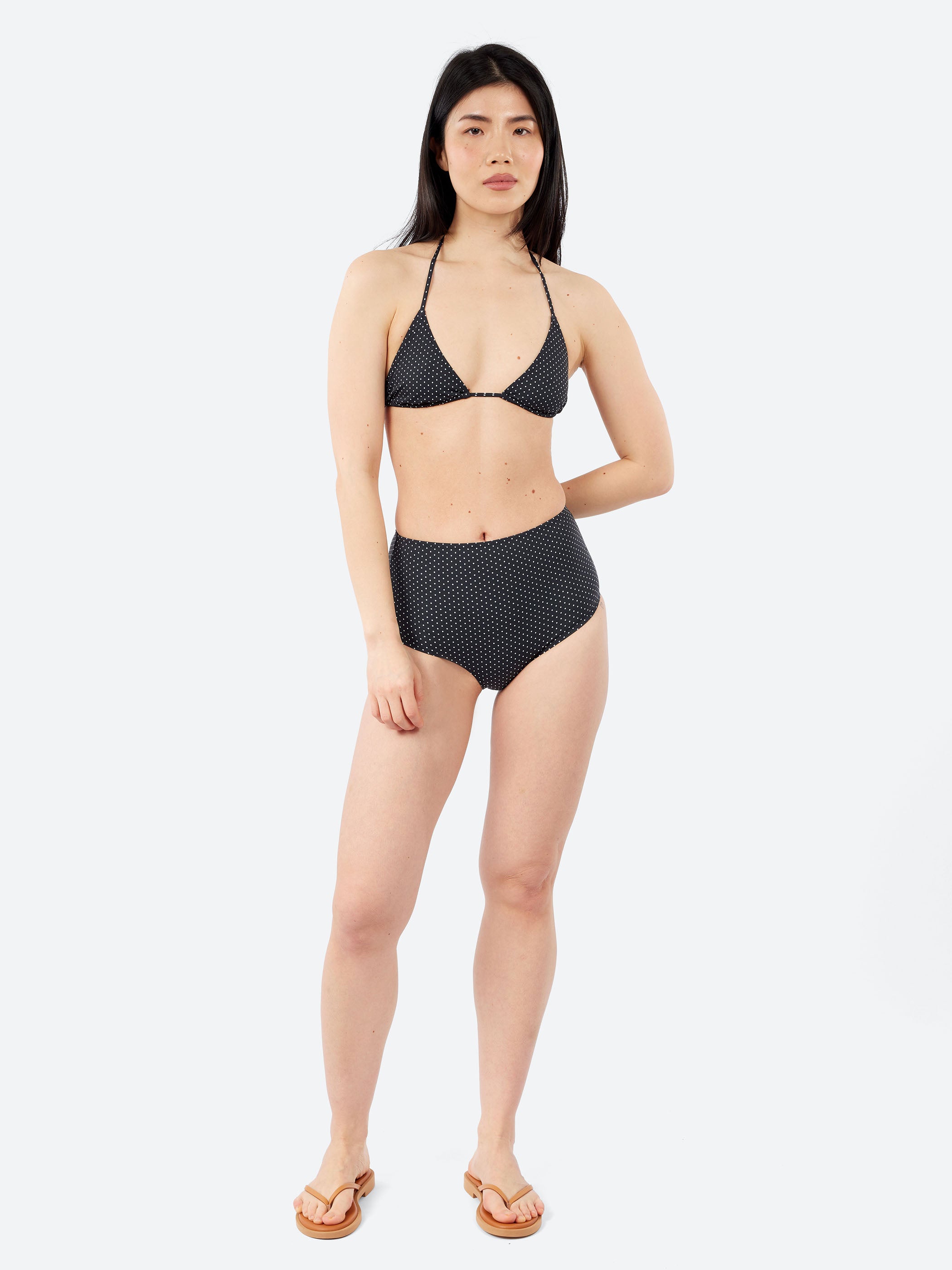 High Waist String Bikini