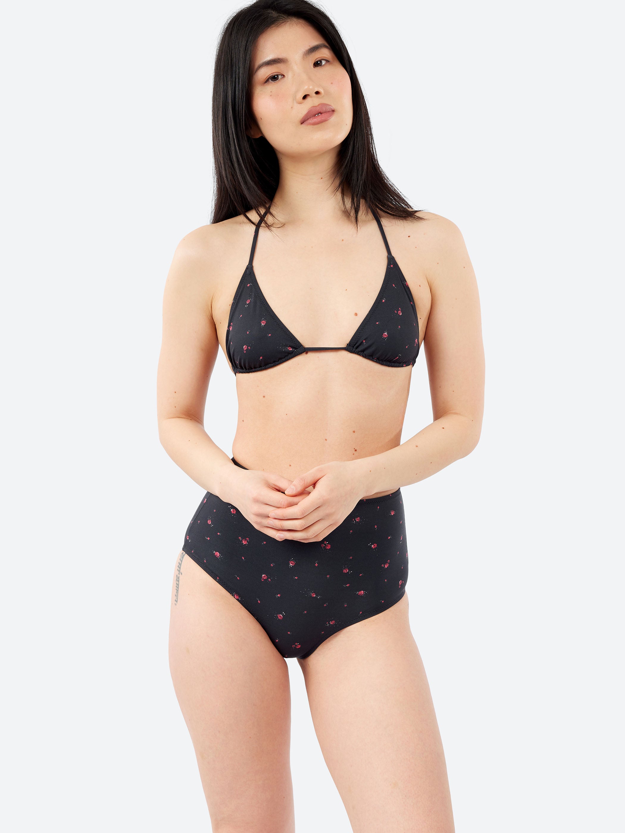 High Waist String Bikini