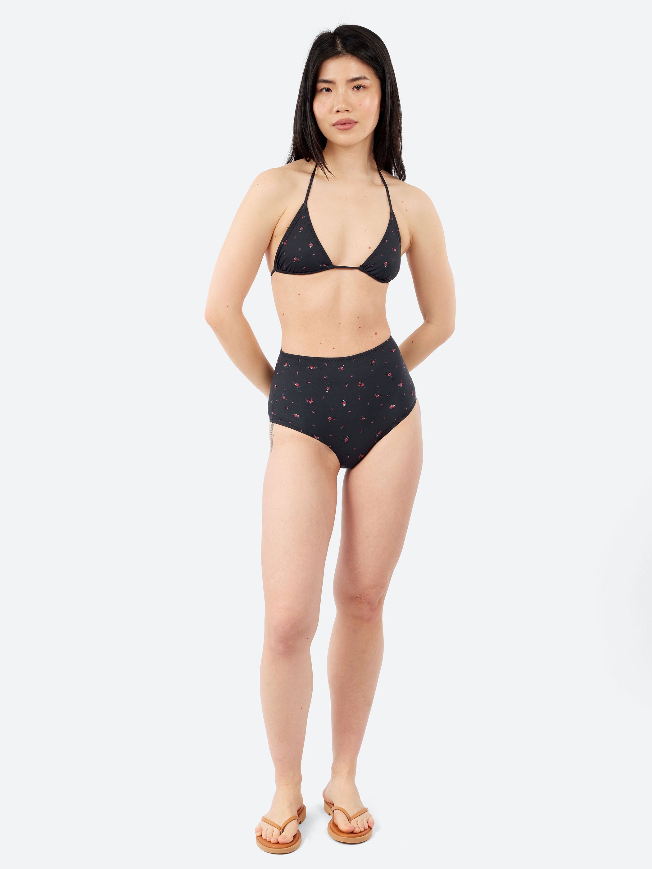 High Waist String Bikini