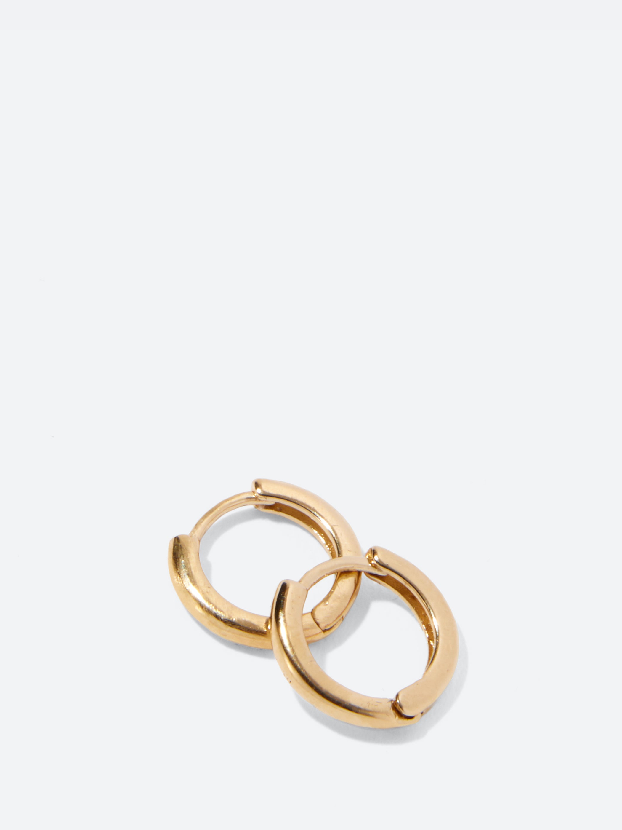 Winnie Round Hoop Earrings