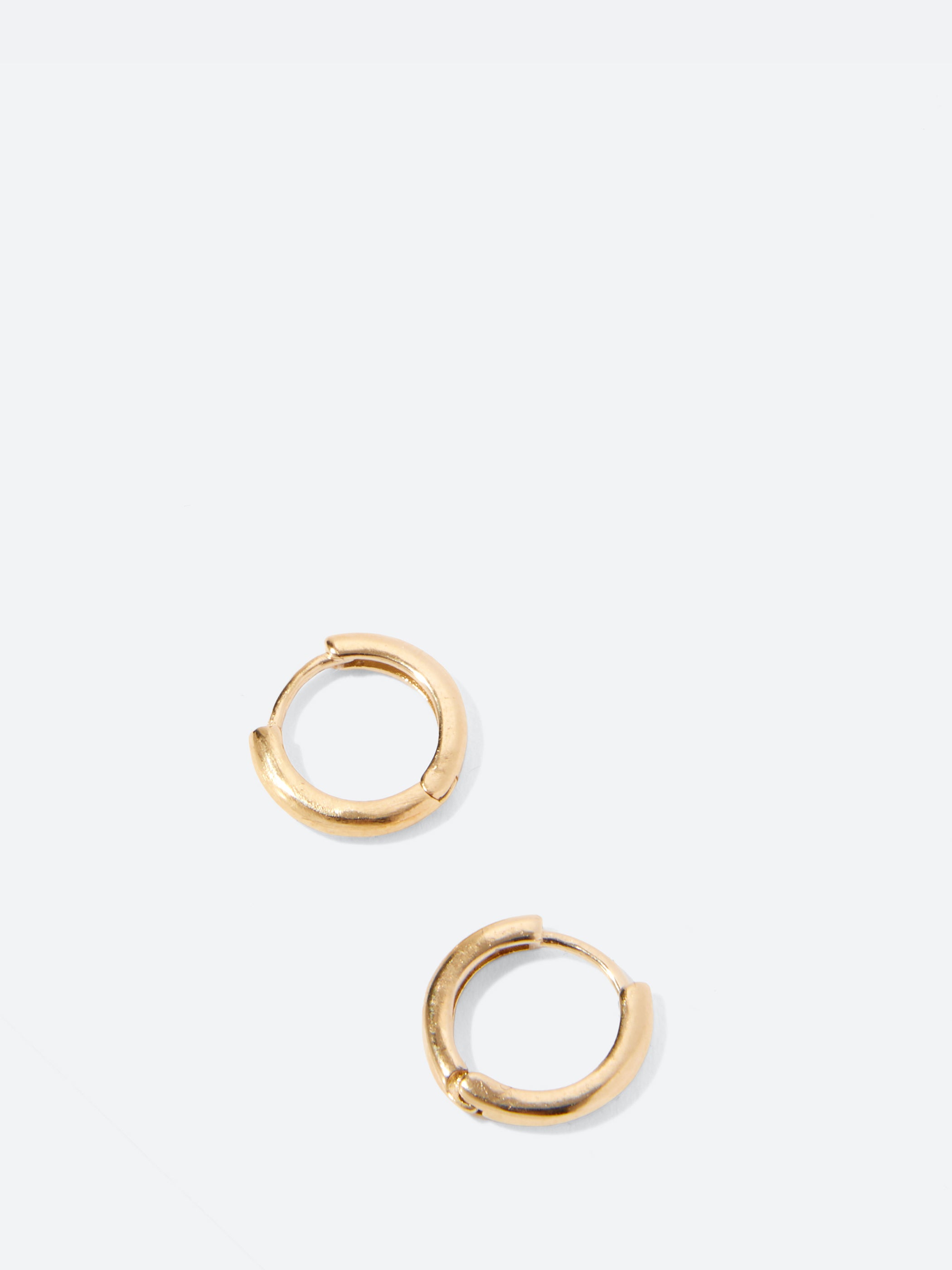 Winnie Round Hoop Earrings