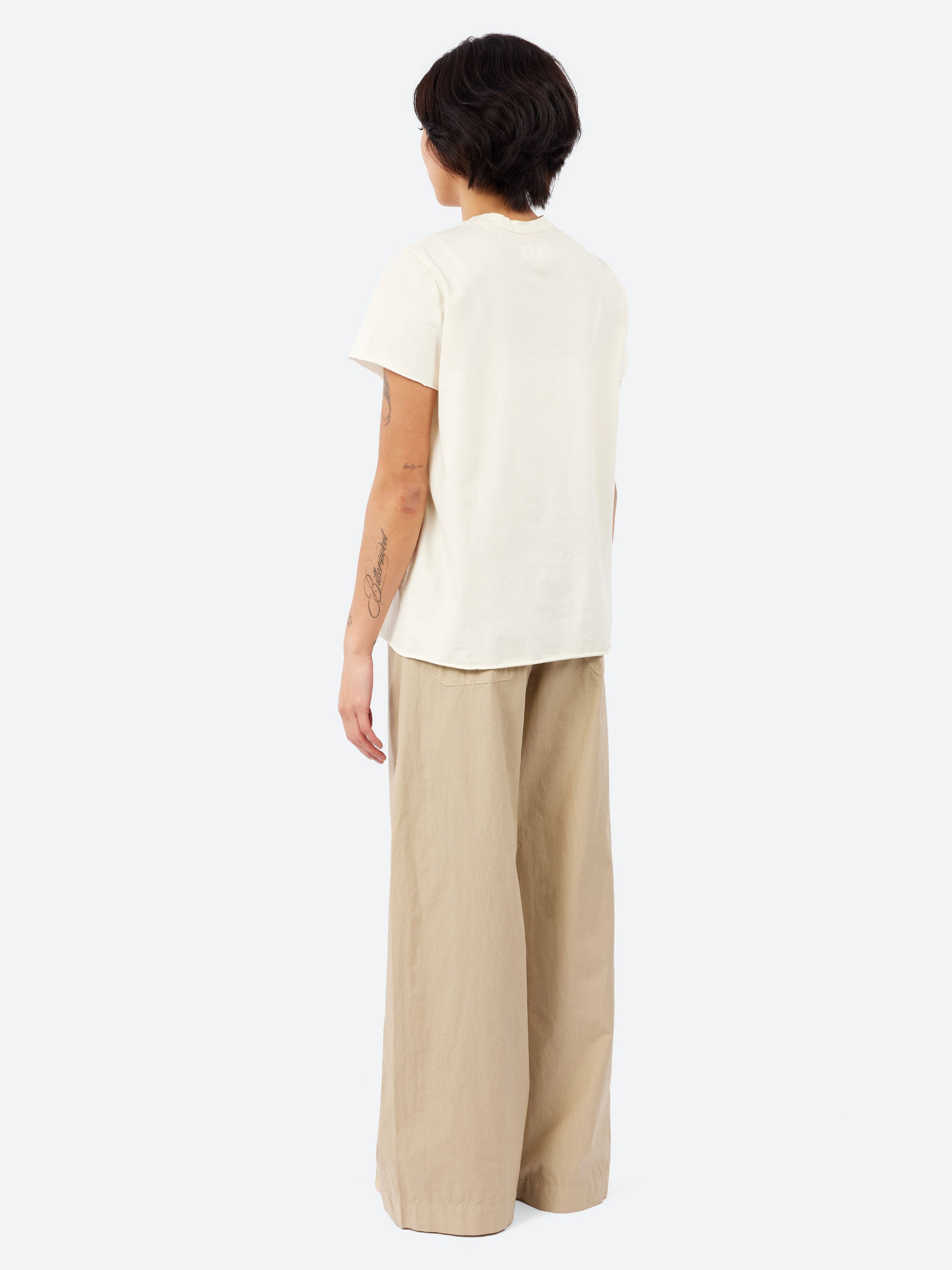 Labo.Art - Rico T-Shirt in Avorio – gravitypope