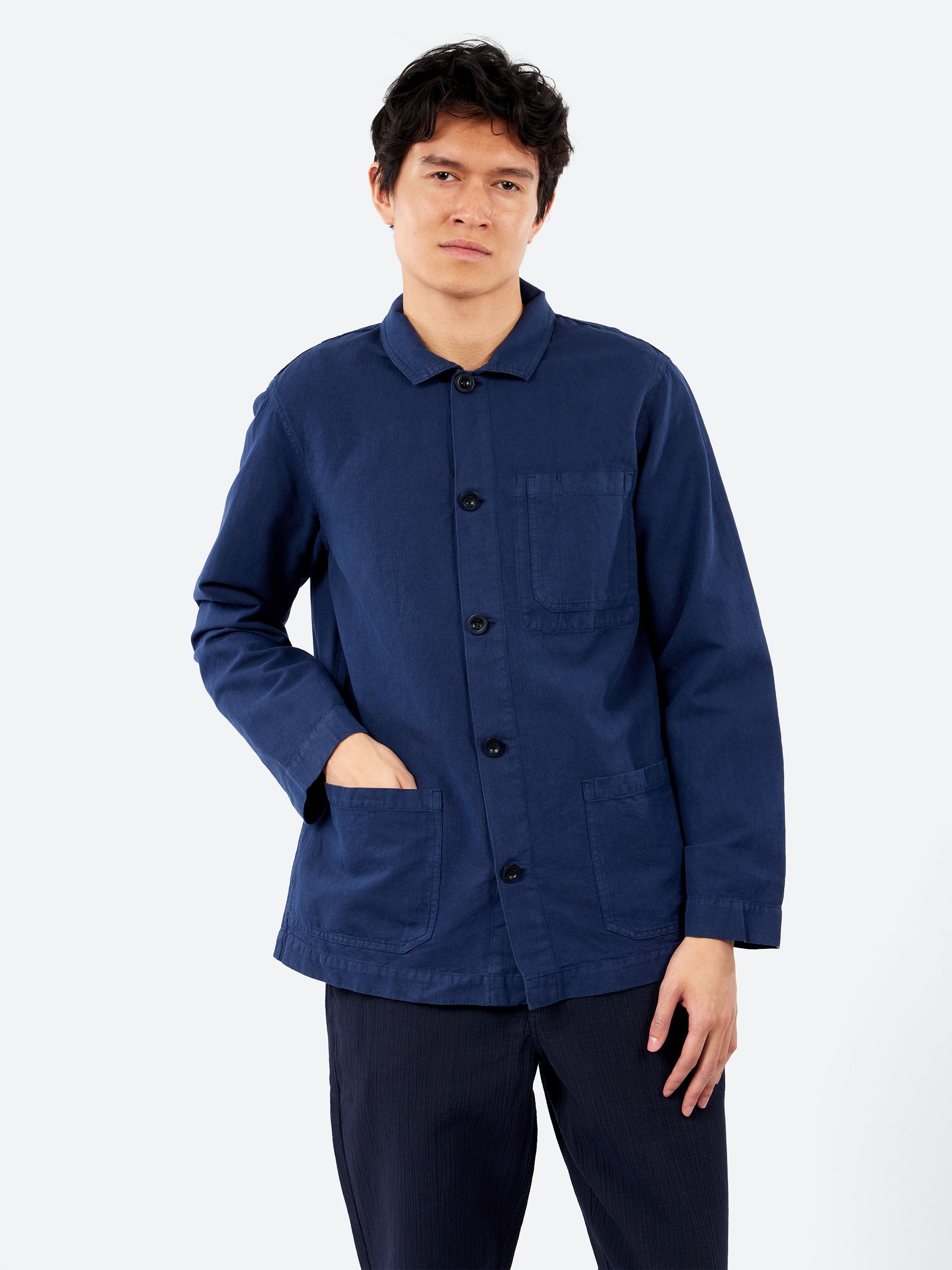 Arlo Garment Dyed Herringbone Jacket
