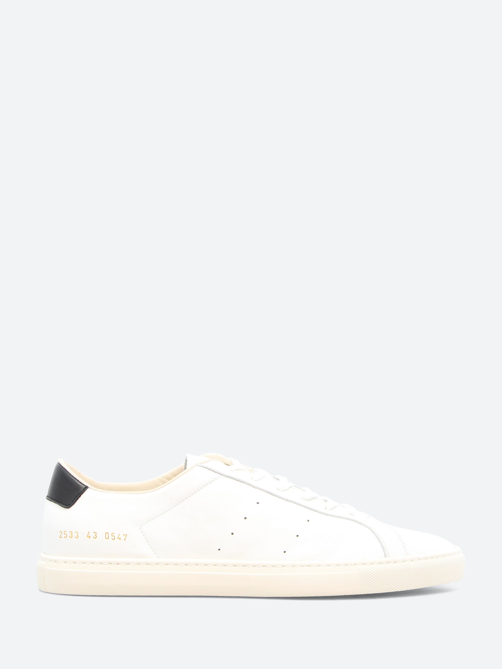 Common Projects - Men's Achilles Slim Retro in White and Black