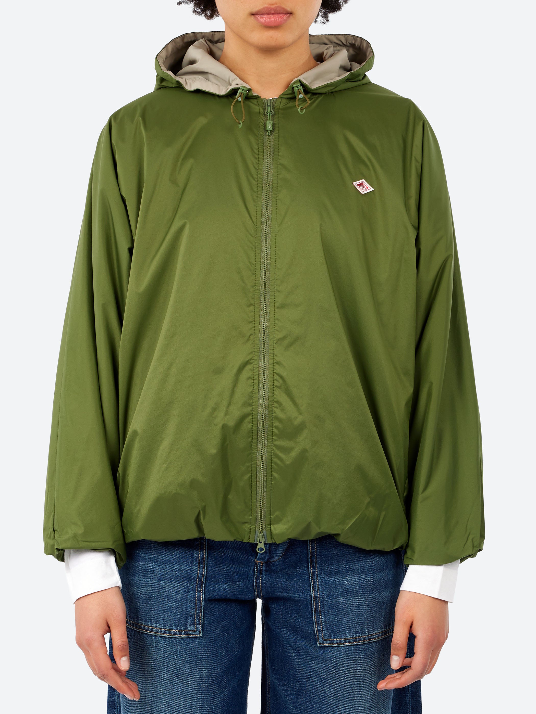 Danton - Nylon Taffeta Work Jacket in Olive – gravitypope