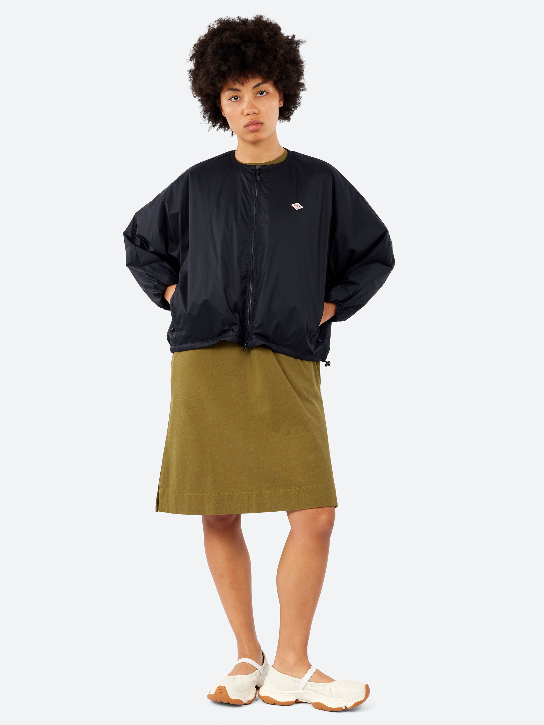 Women's Insulation Dolman Collarless Jacket
