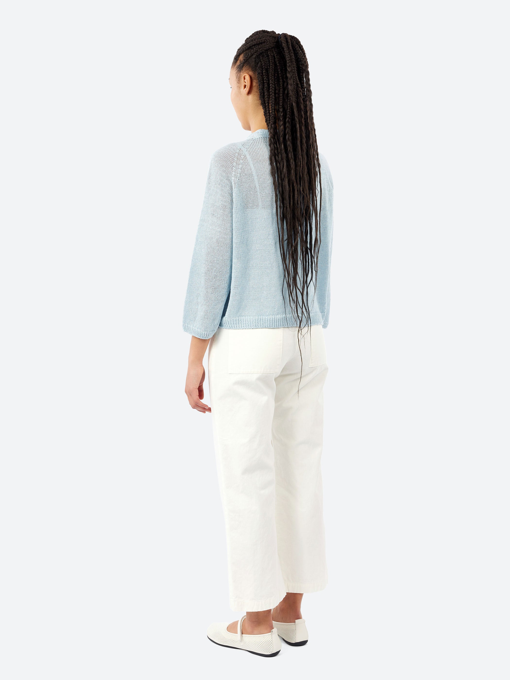 Linen Knit Cardigan