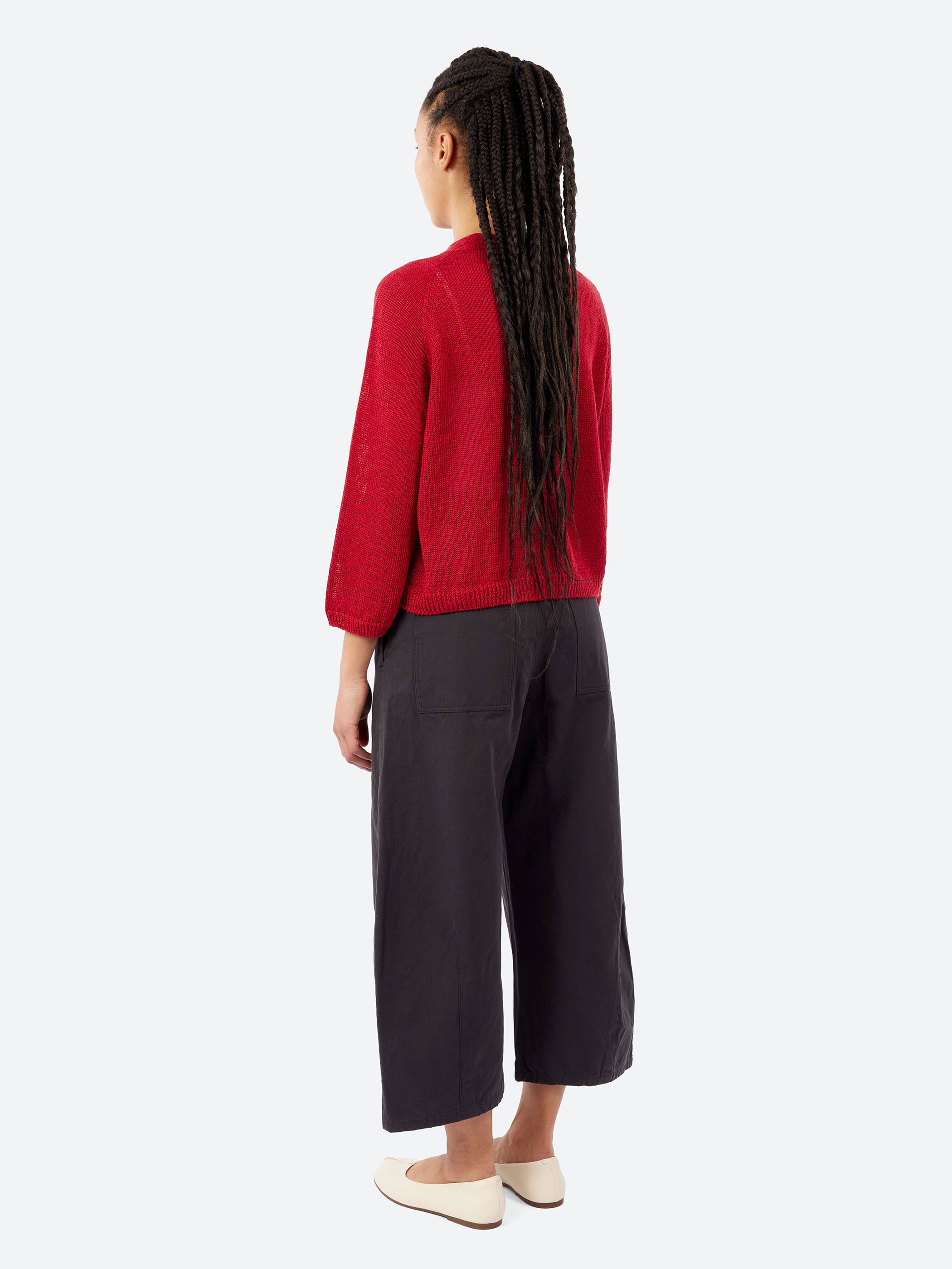 Linen Knit Cardigan