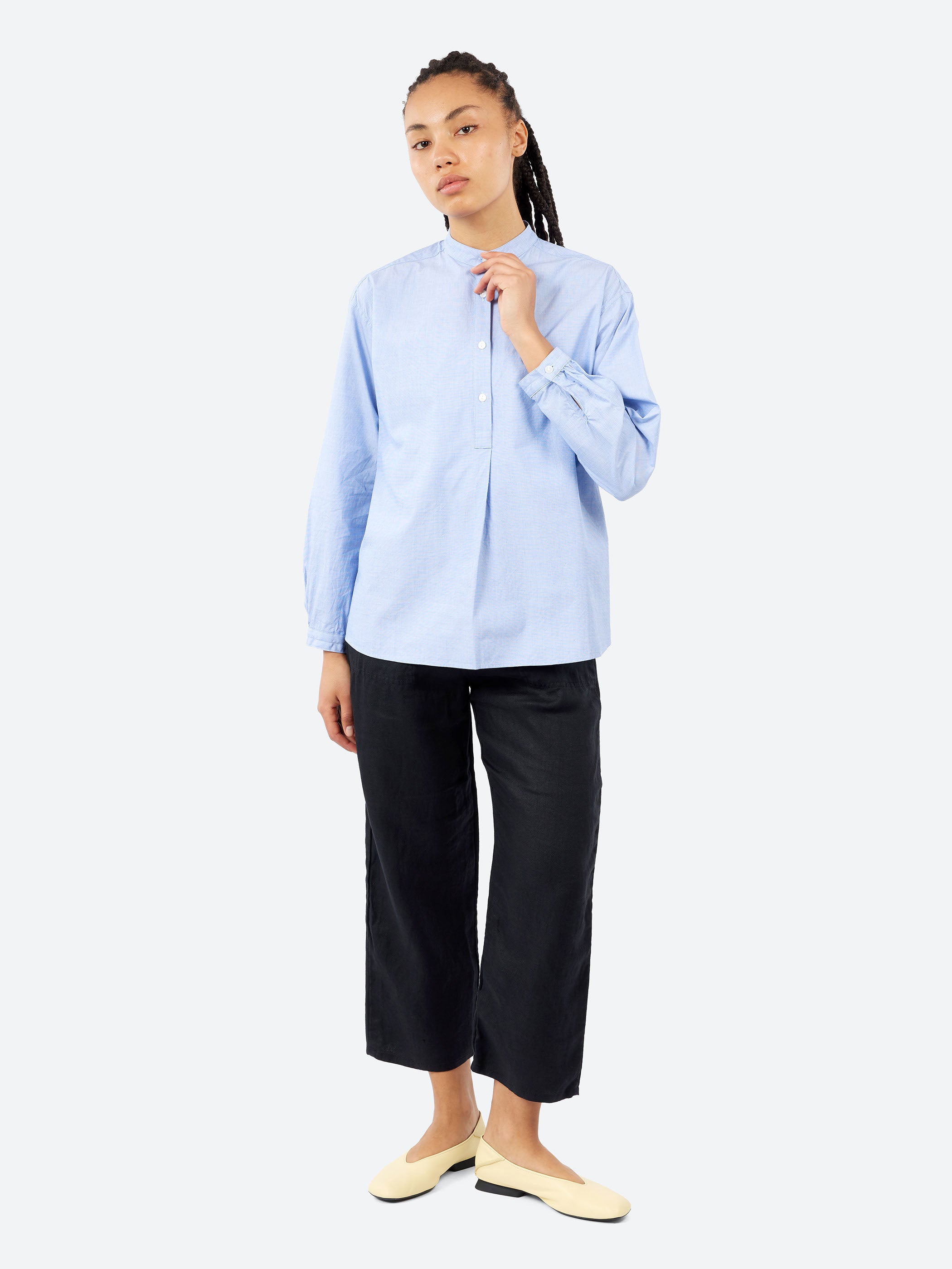 Stand Collar Shirt