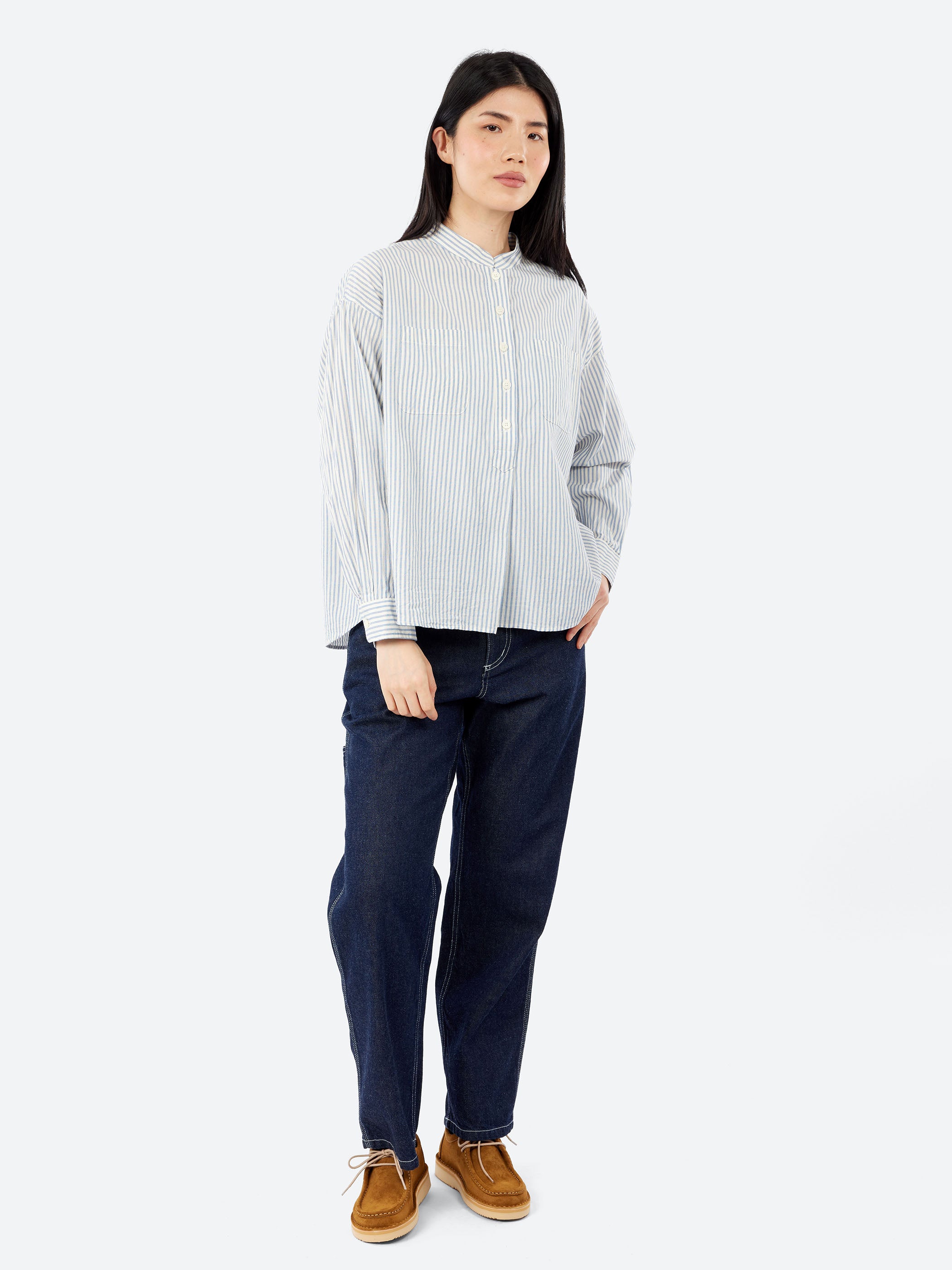 Dobby Stripe Barista Shirt