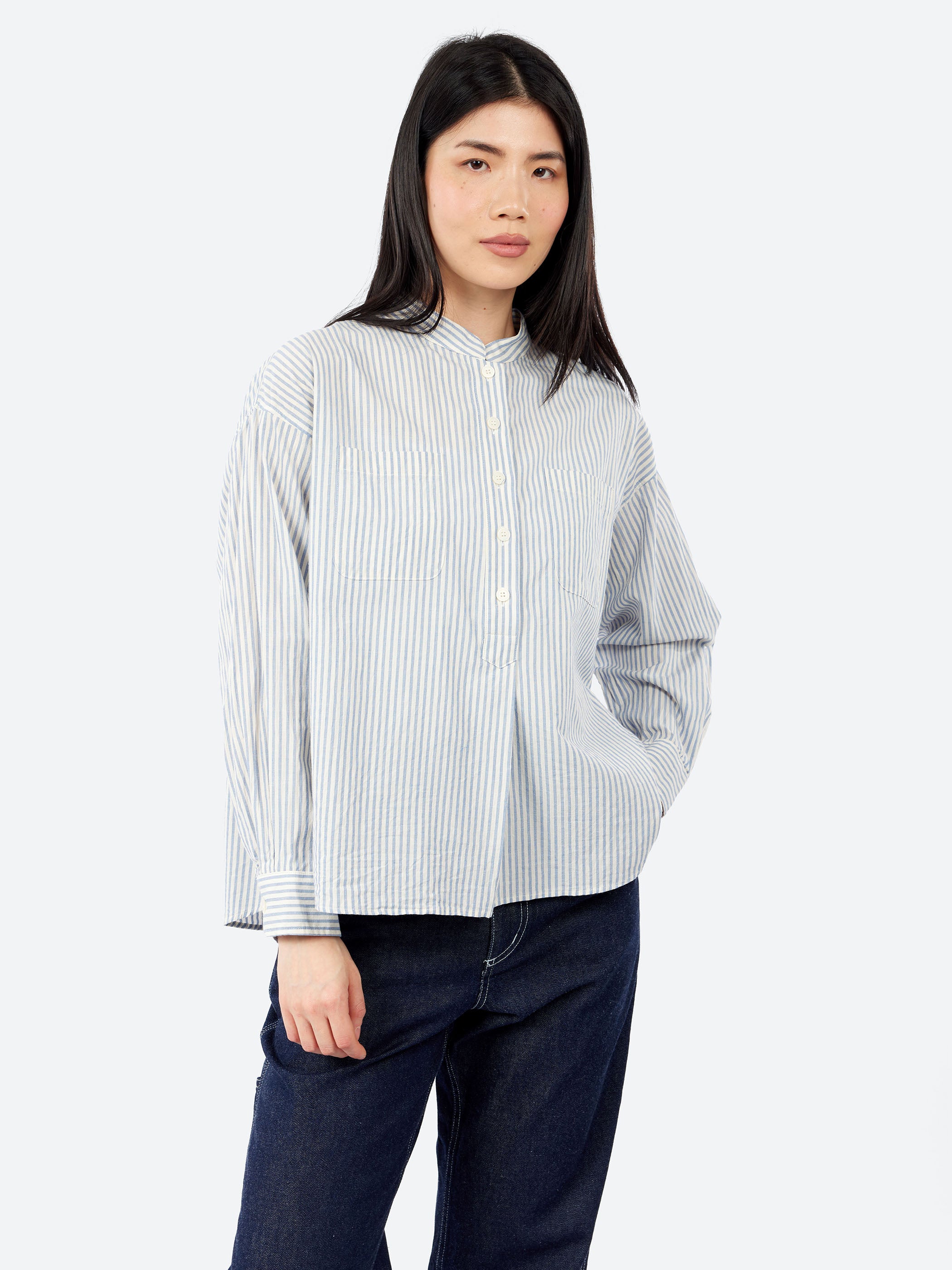 Dobby Stripe Barista Shirt