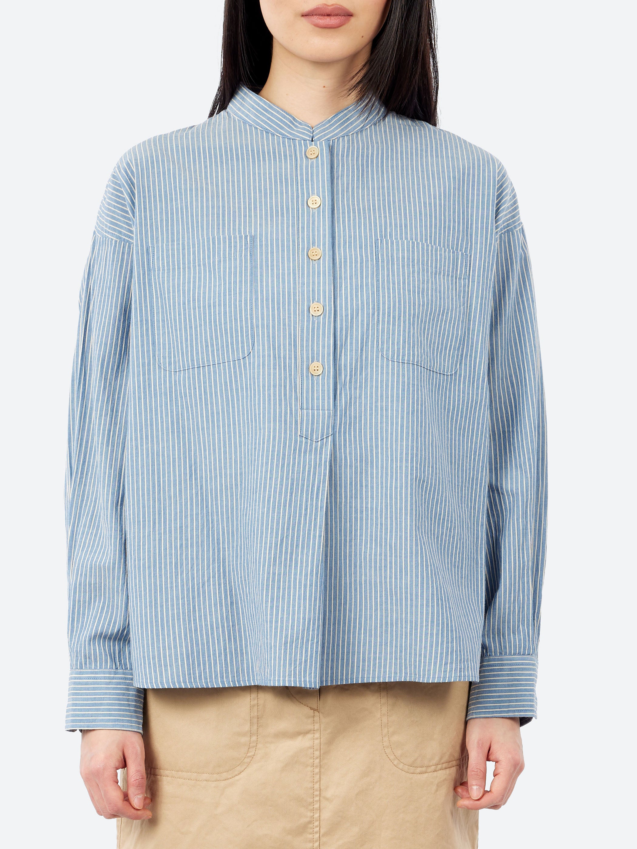 Dobby Stripe Barista Shirt