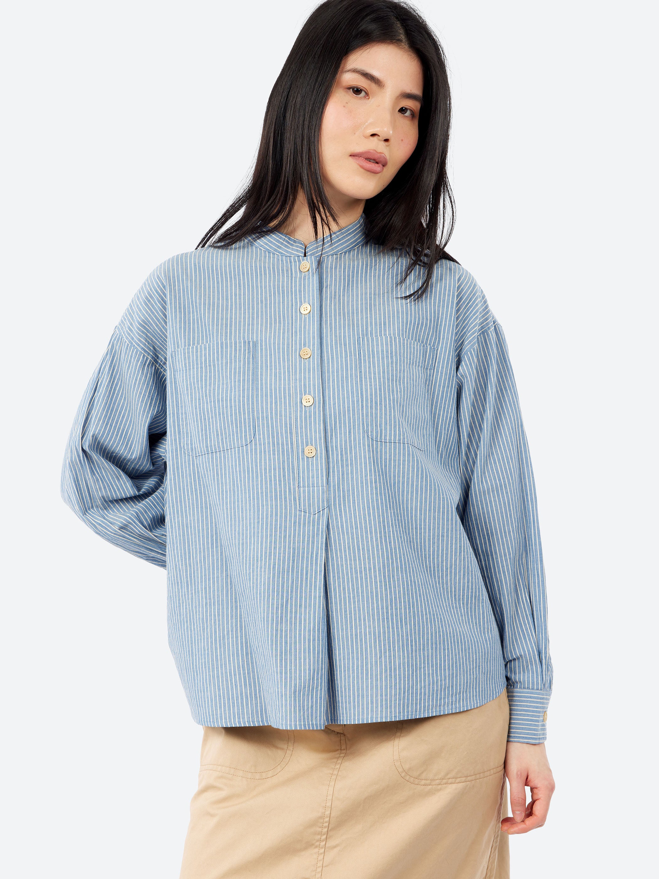 Dobby Stripe Barista Shirt