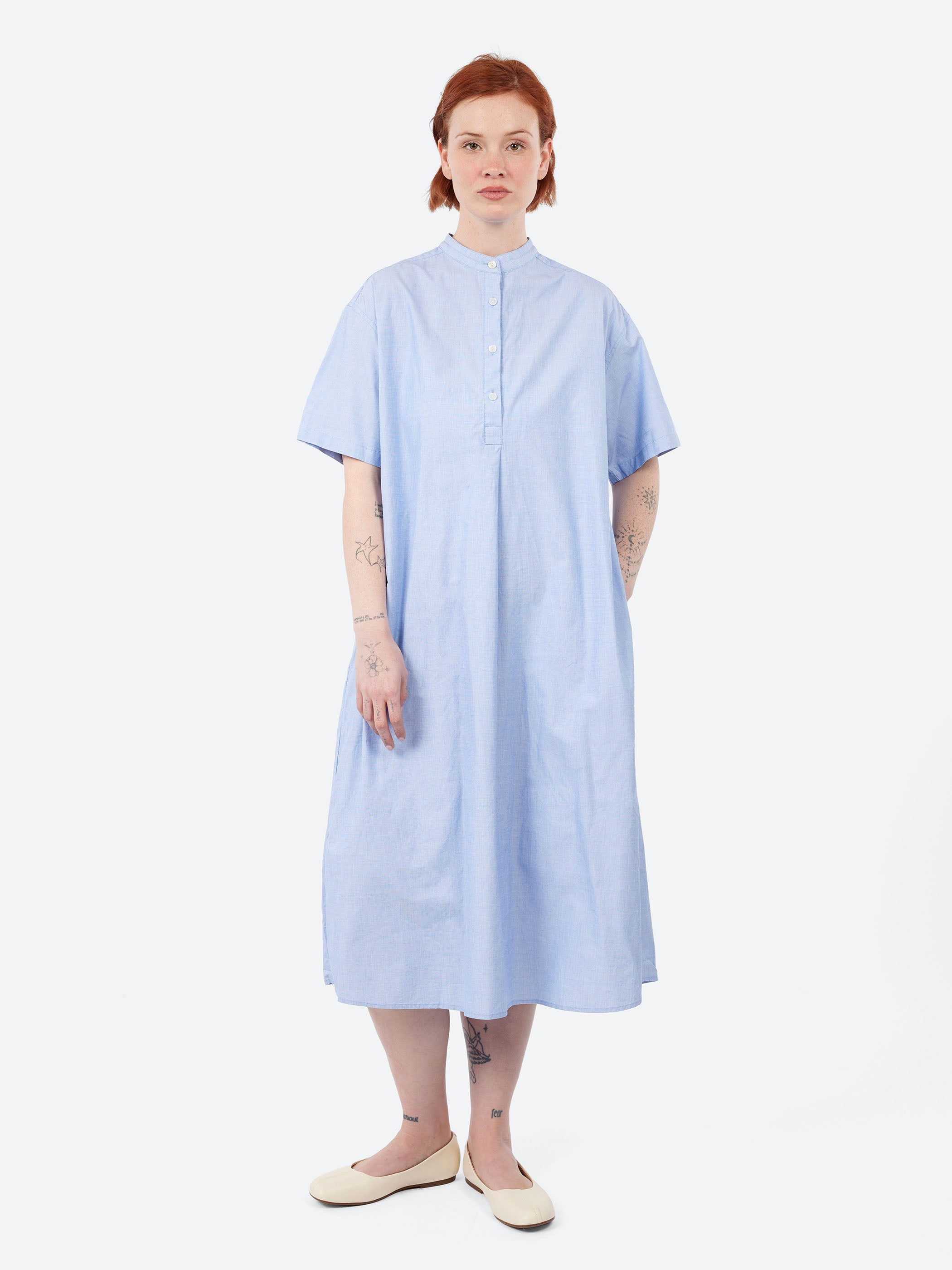 Stand Collar Dress