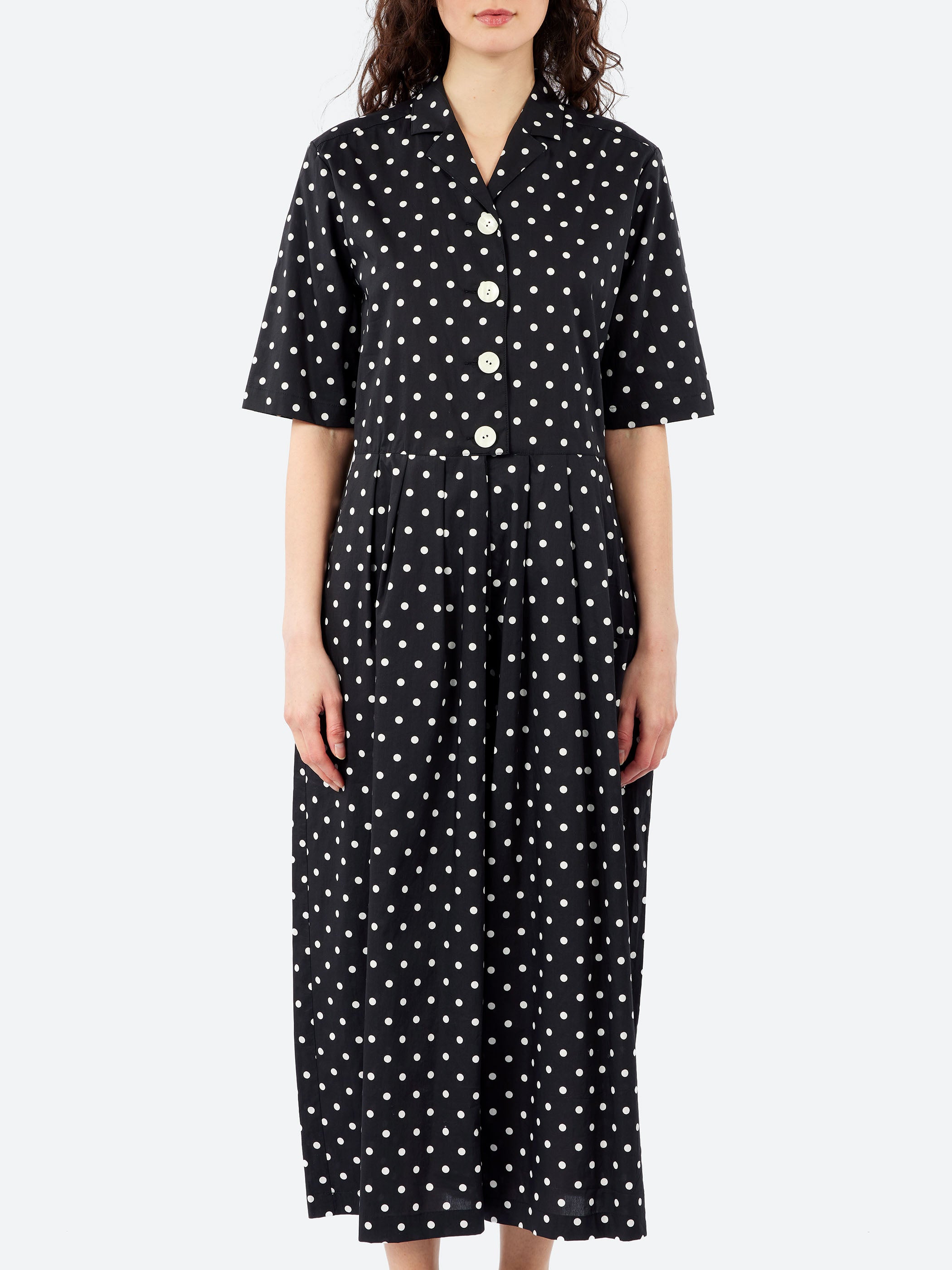 Polka Dot Print Jumpsuit