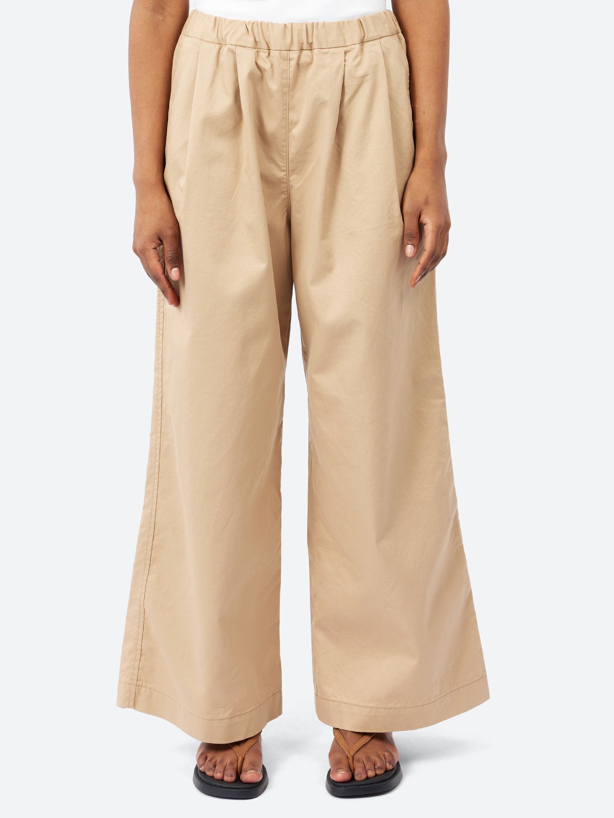 Organic Cotton Twill Relaxed Fit Pant