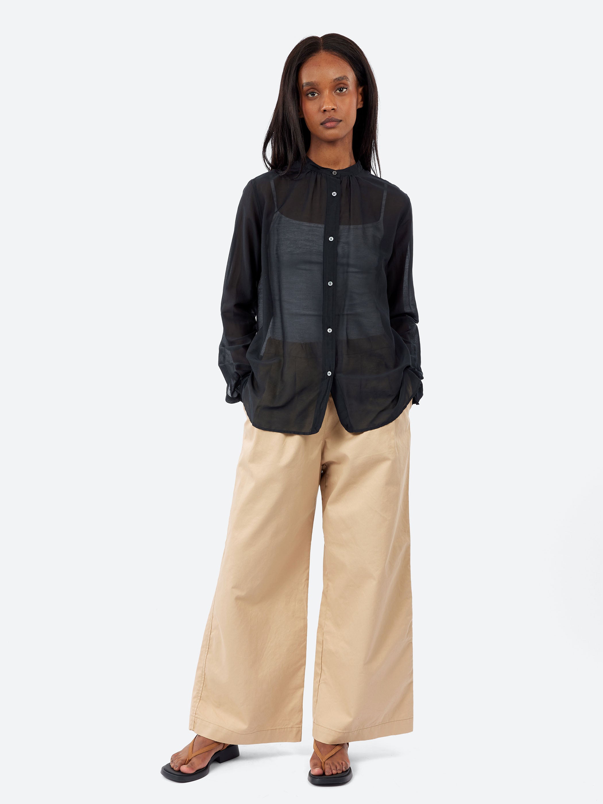 Organic Cotton Twill Relaxed Fit Pant