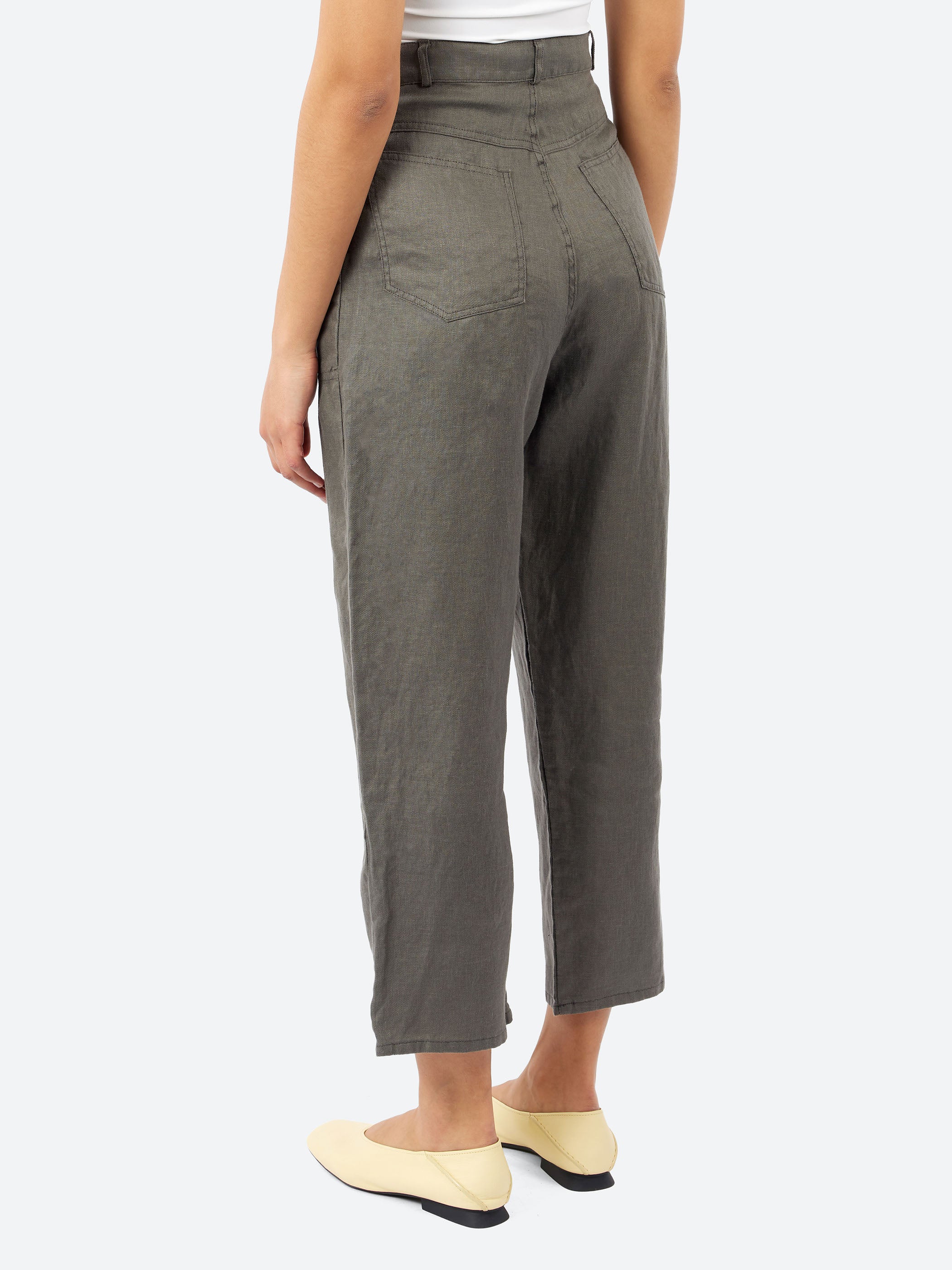 Linen Twill Ranch Pants