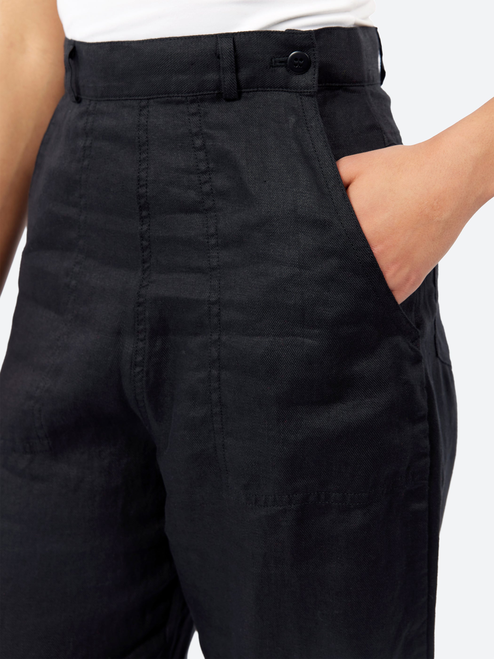 Linen Twill Ranch Pants